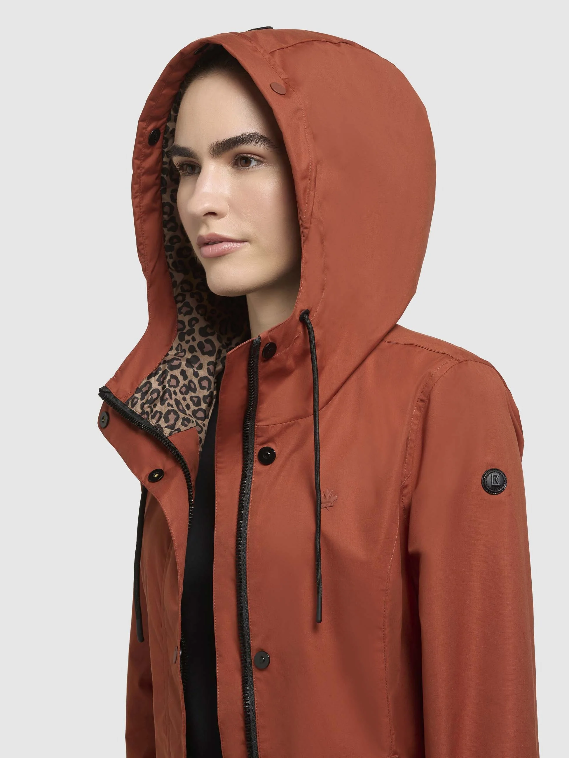 Jacke MOSTI Rotbraun - Image 7