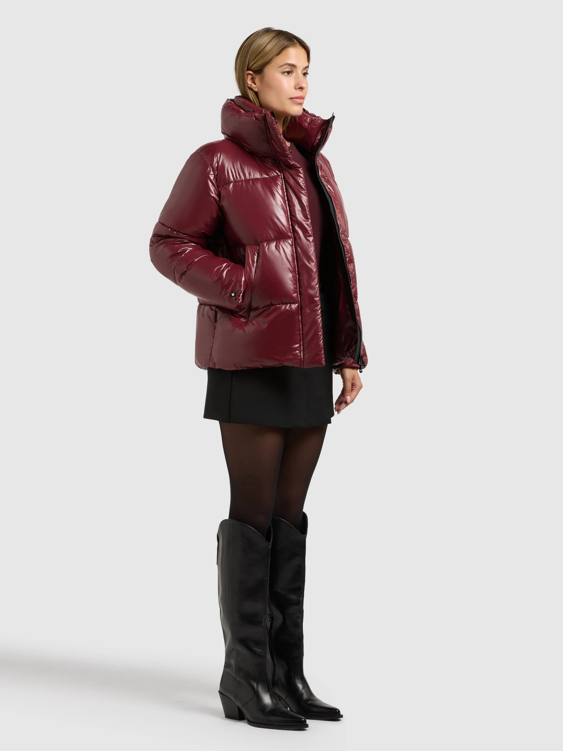 Jacke NALA MAHAGONI RED - Image 6