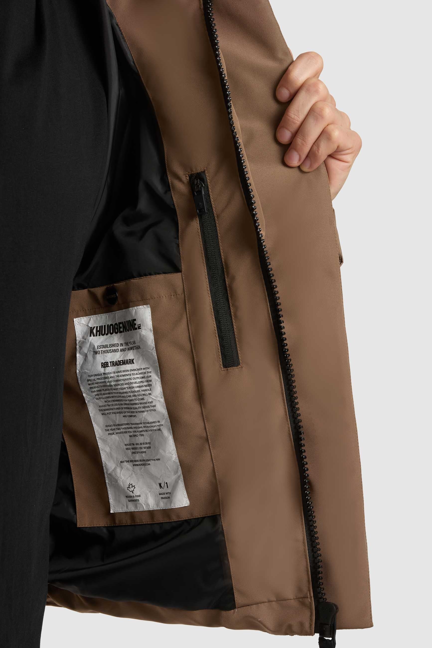 Jacke NEBO RUST BROWN - Image 8