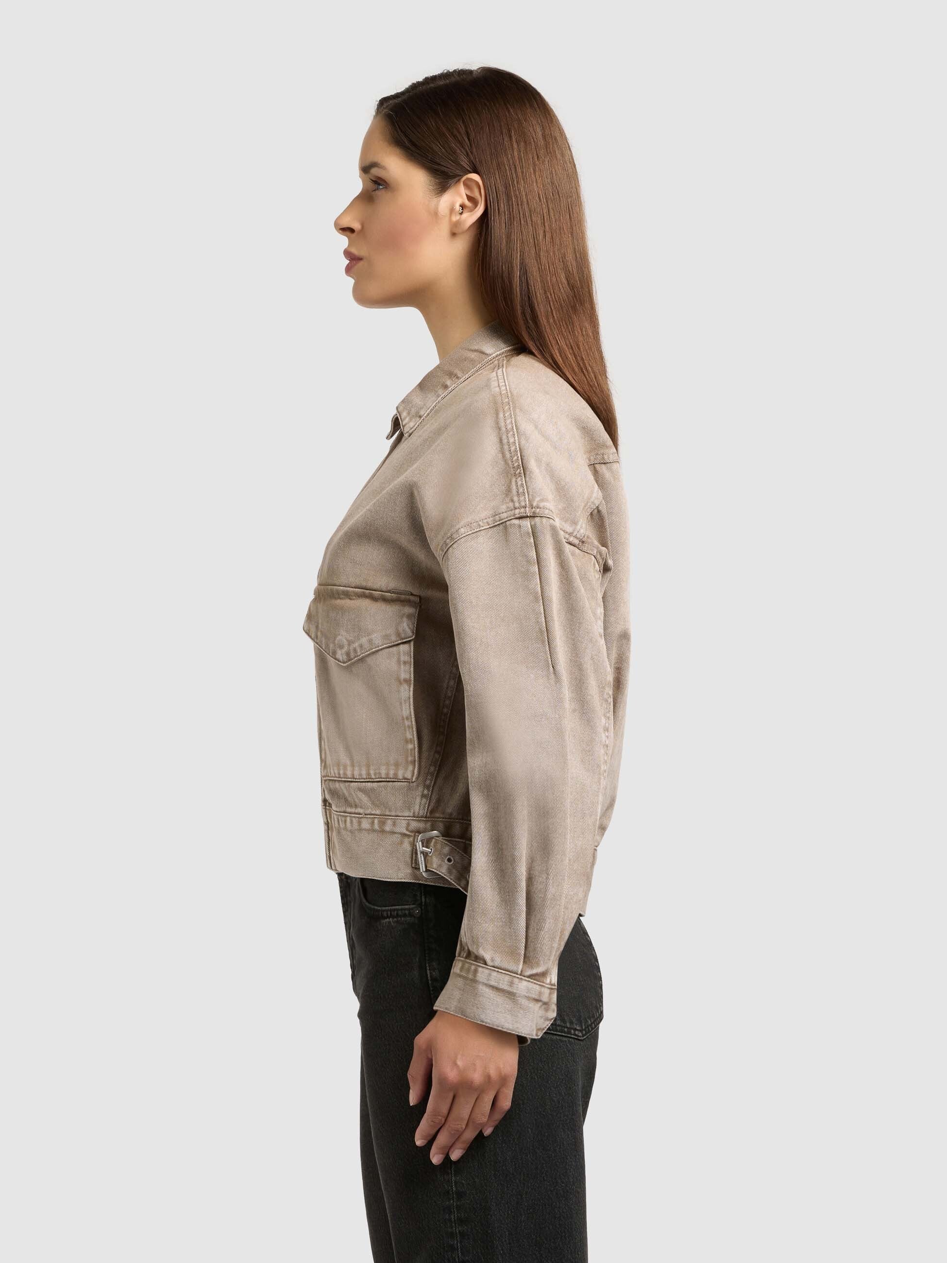 Jacke NELINA LATTE BROWN - Image 5