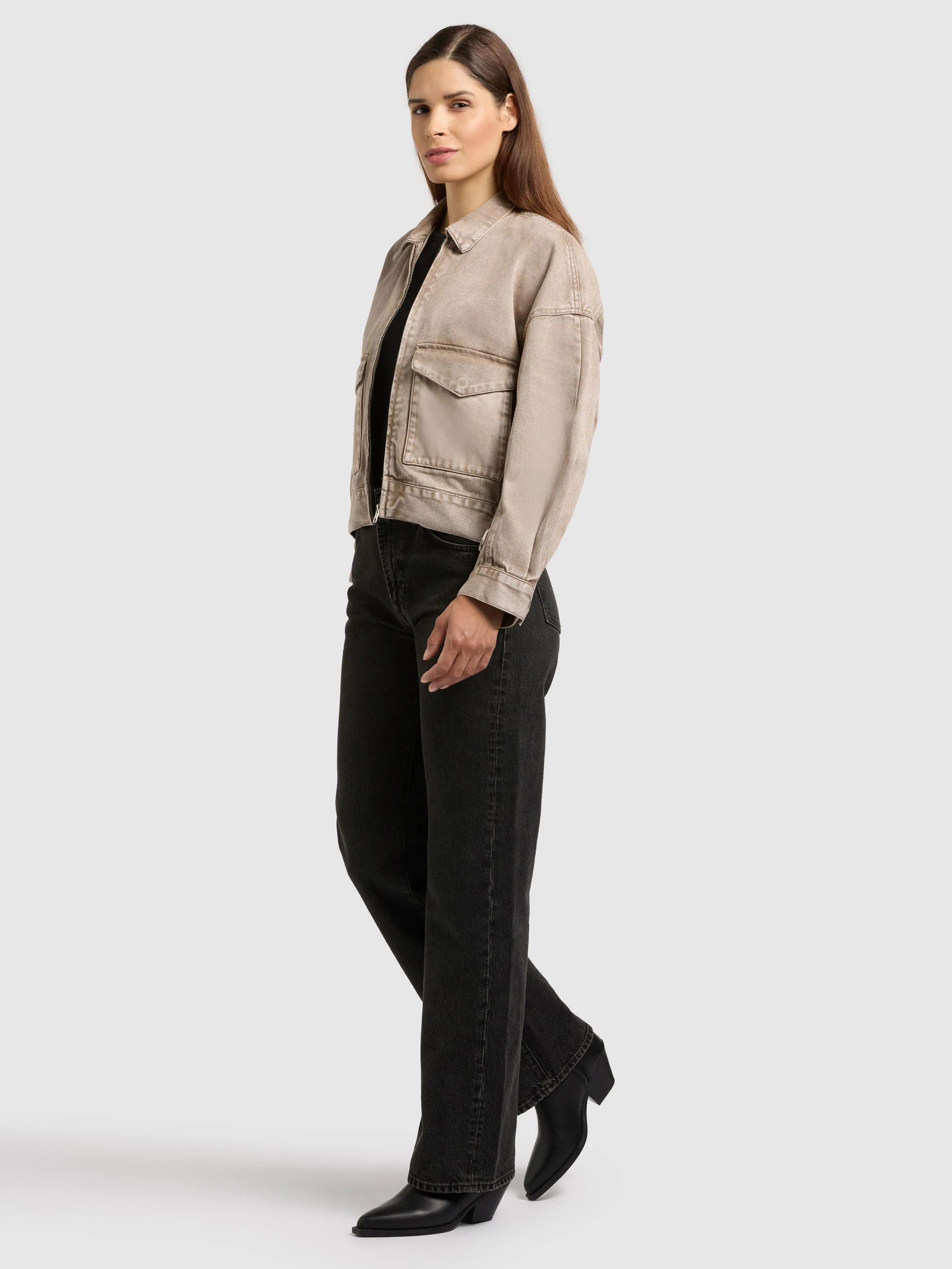 Jacke NELINA LATTE BROWN - Image 6