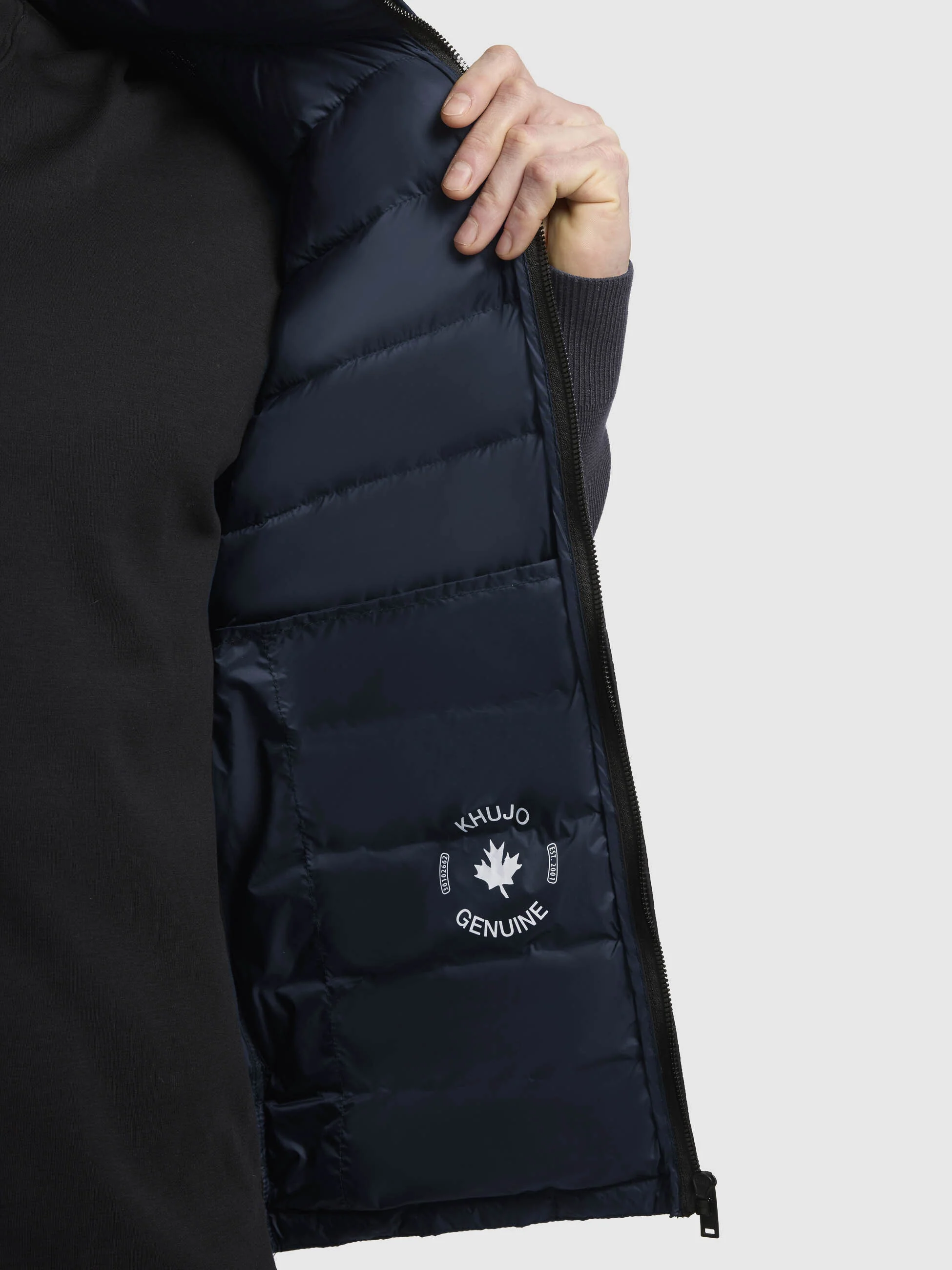 Jacke NILON Dunkelblau - Image 8
