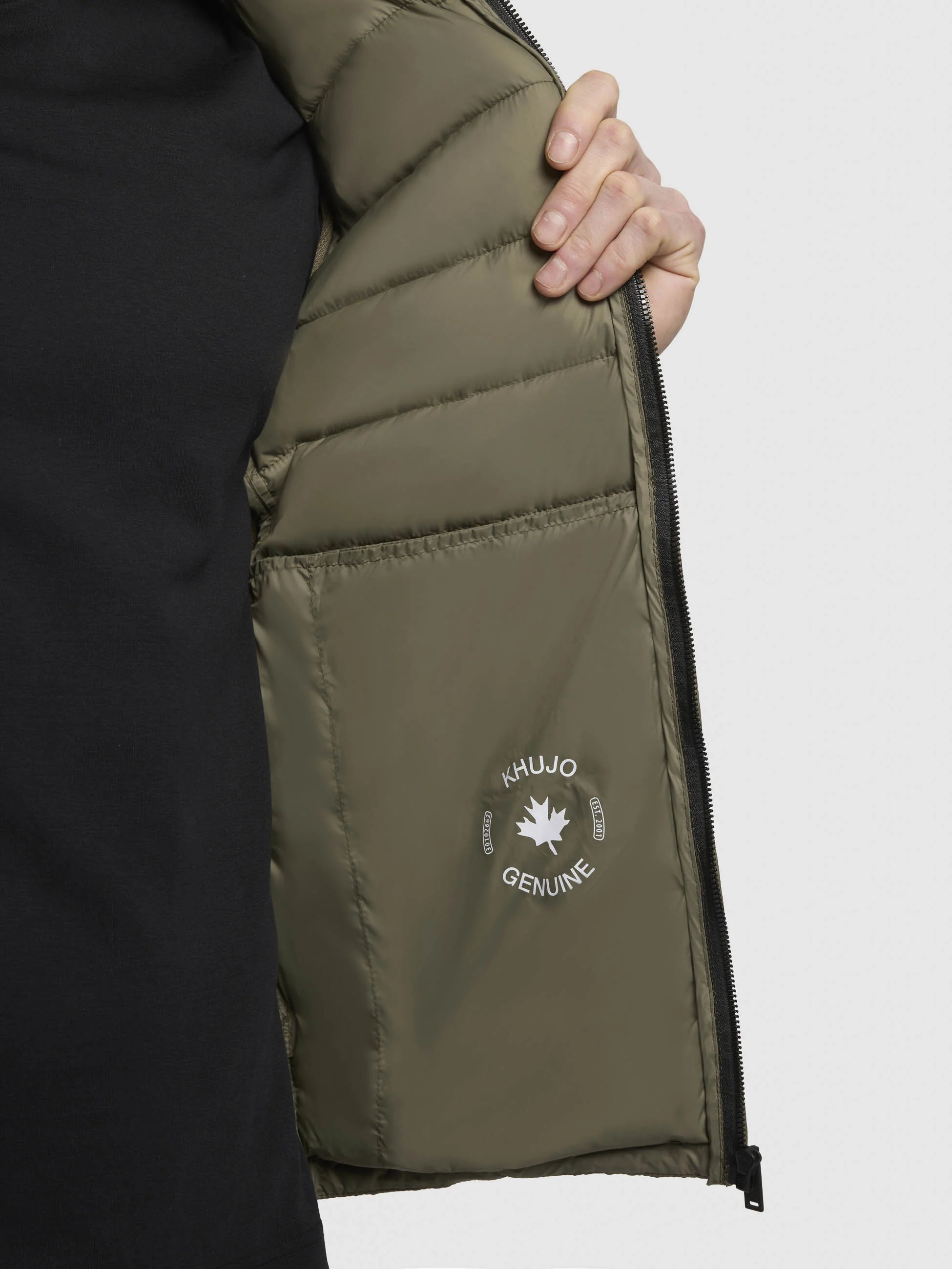 Jacke NILON Oliv - Image 8