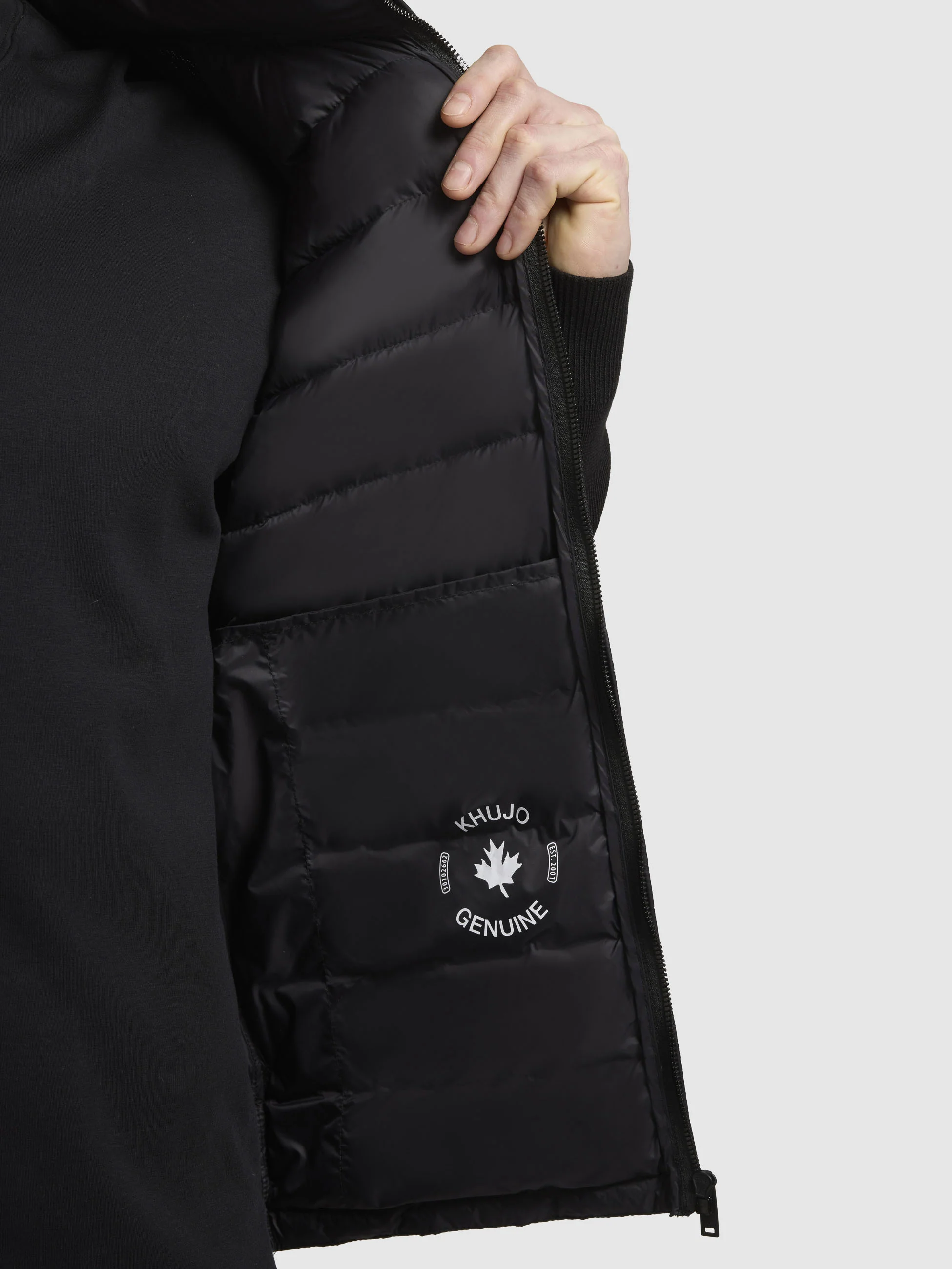 Jacke NILON Schwarz - Image 8