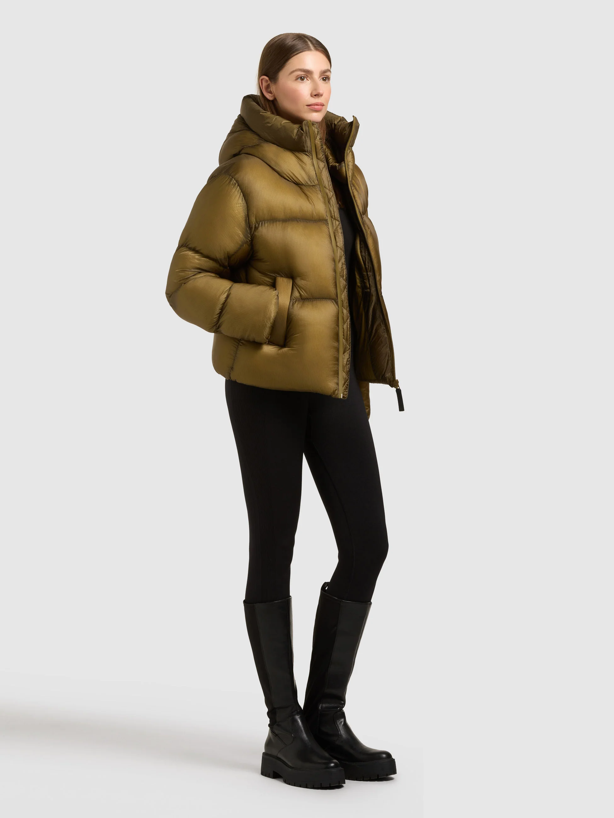 Jacke NOLANA KHAKI GREEN - Image 2