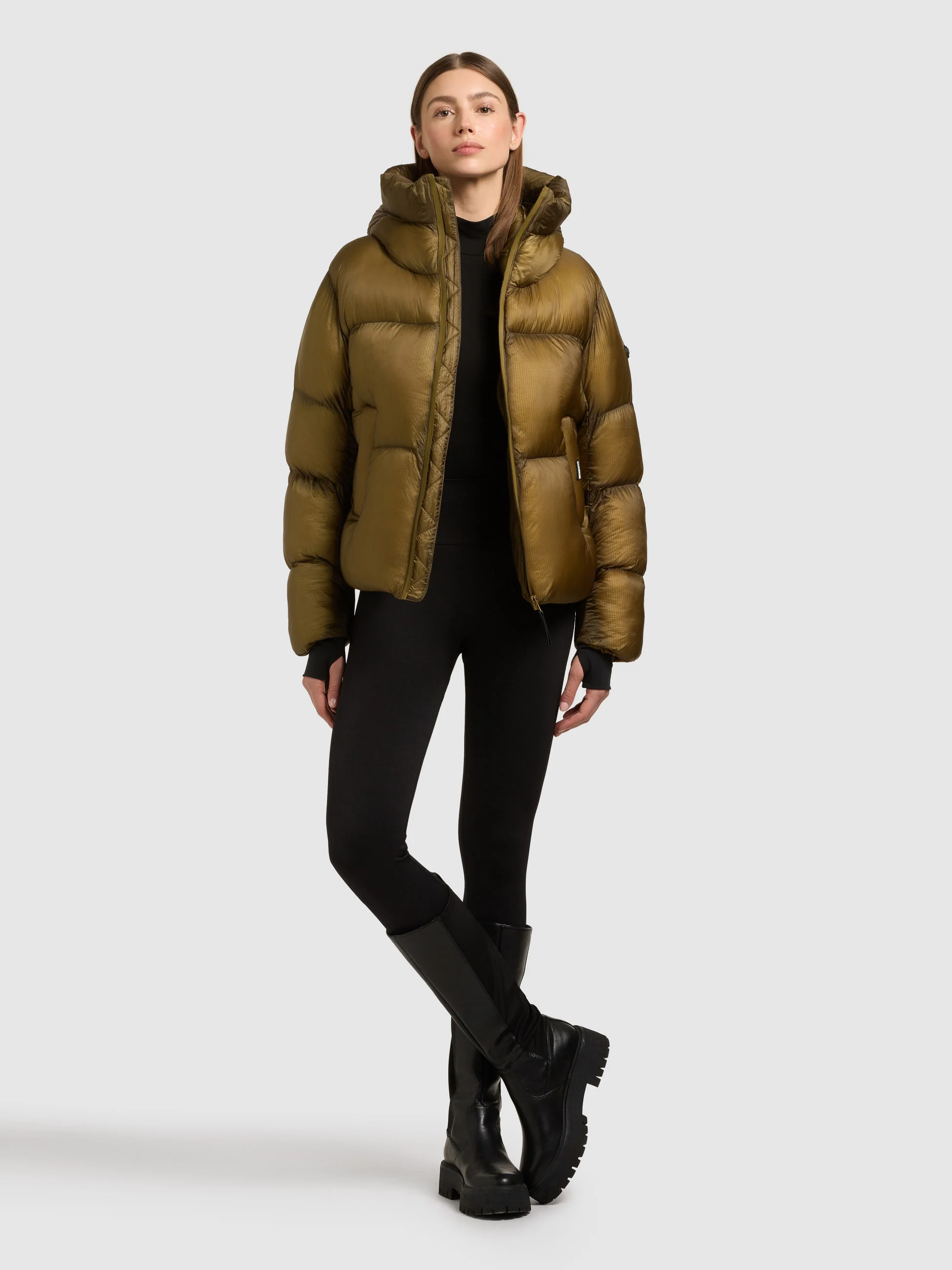 Jacke NOLANA KHAKI GREEN - Image 6