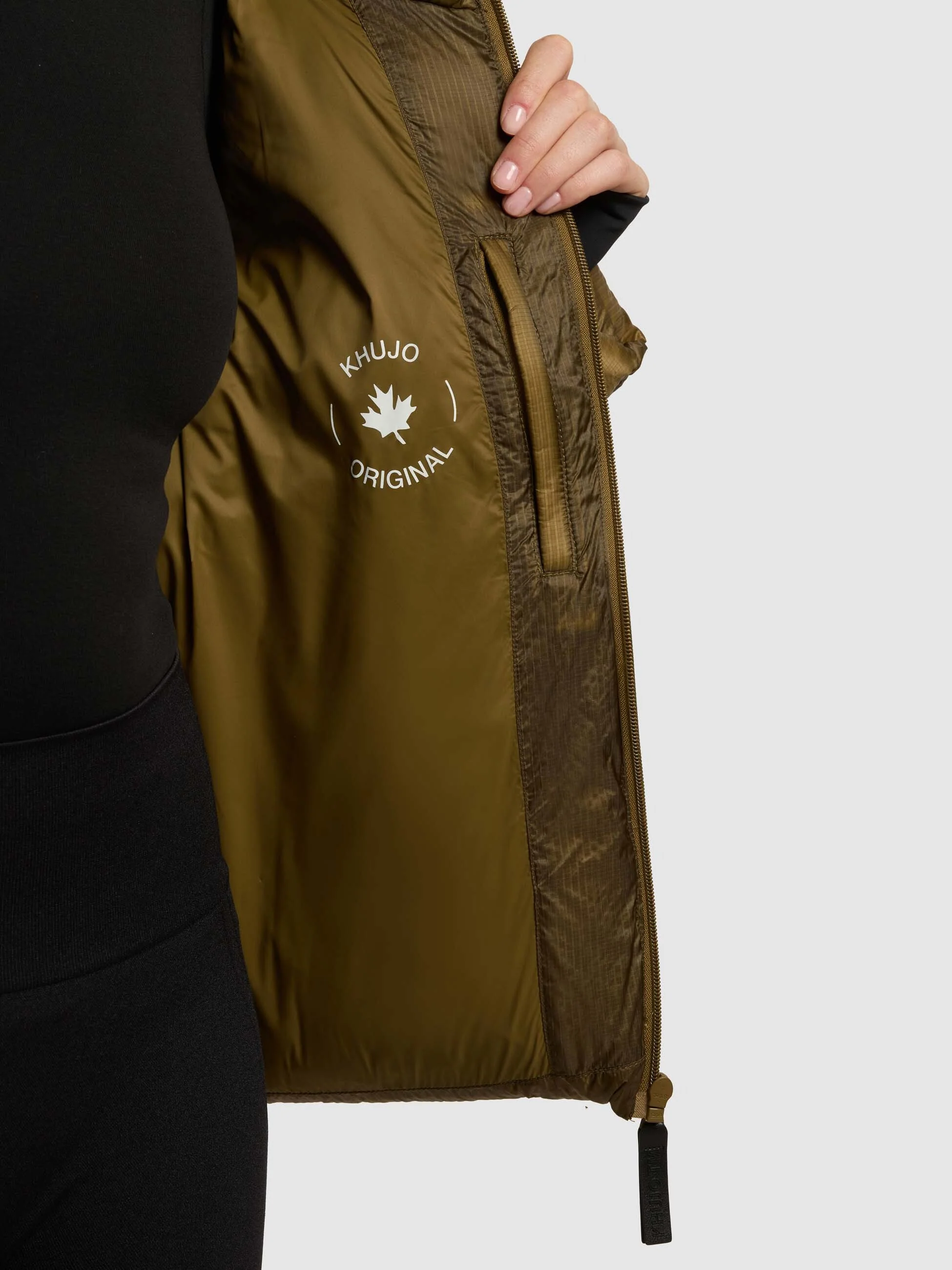 Jacke NOLANA KHAKI GREEN - Image 8