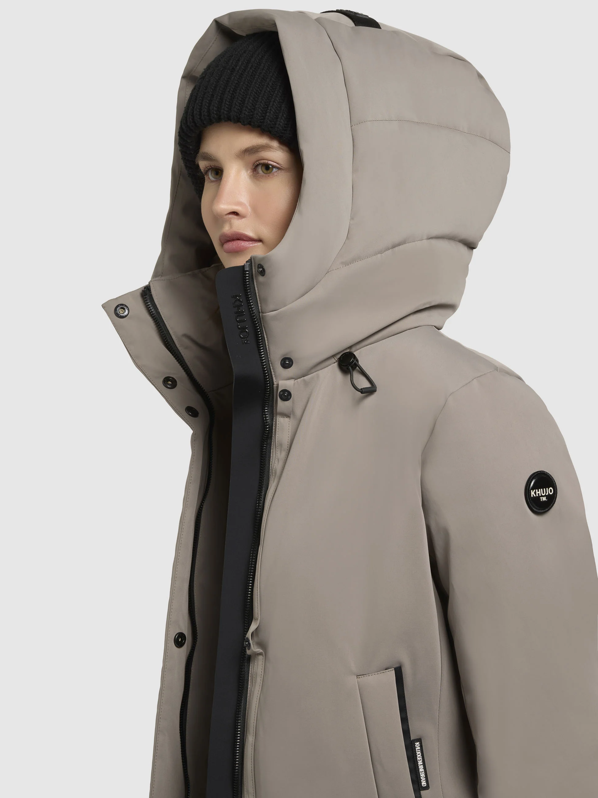 Jacke PALLA Graubeige - Image 7