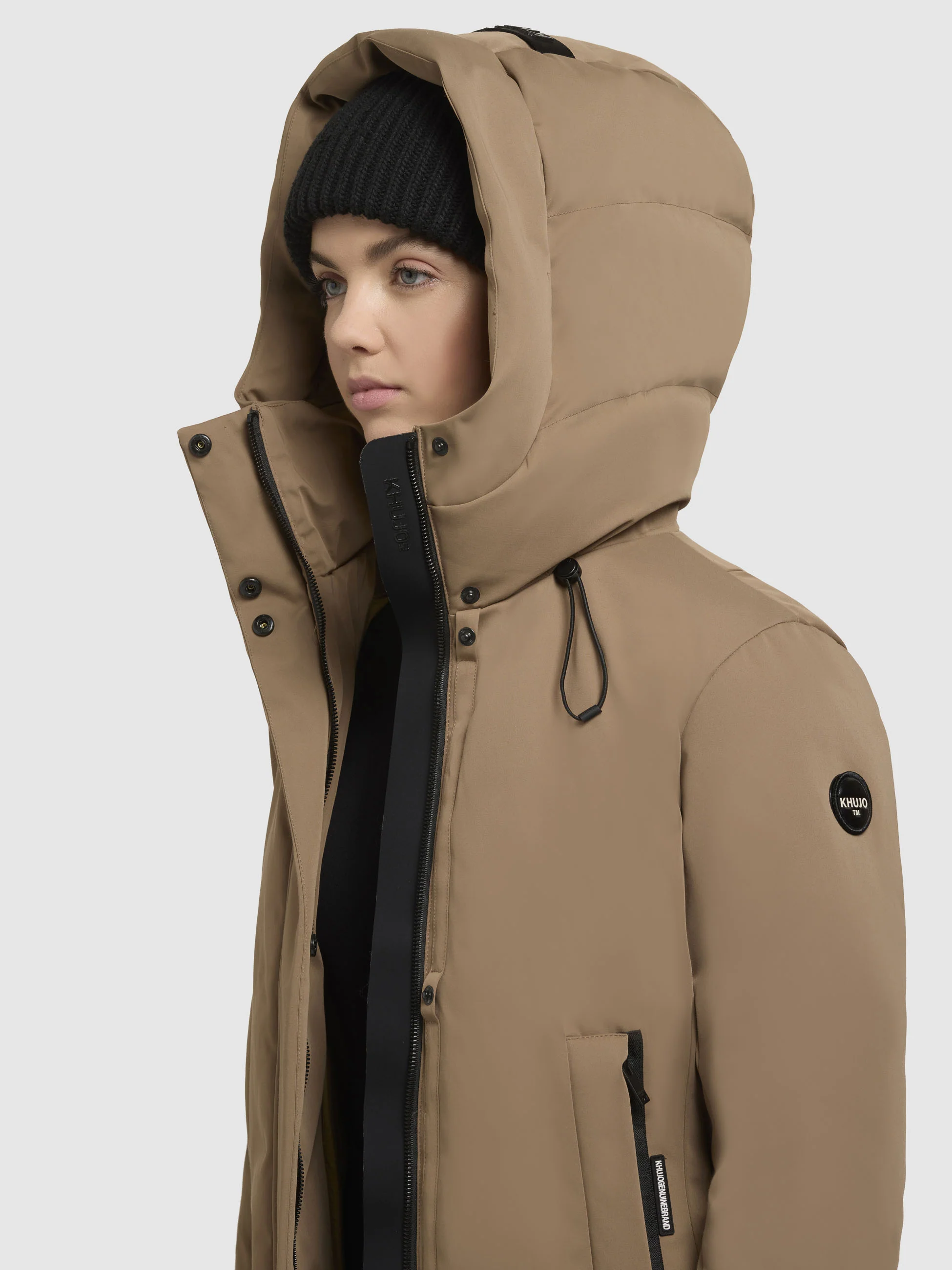 Jacke PALLA Hellbraun - Image 7
