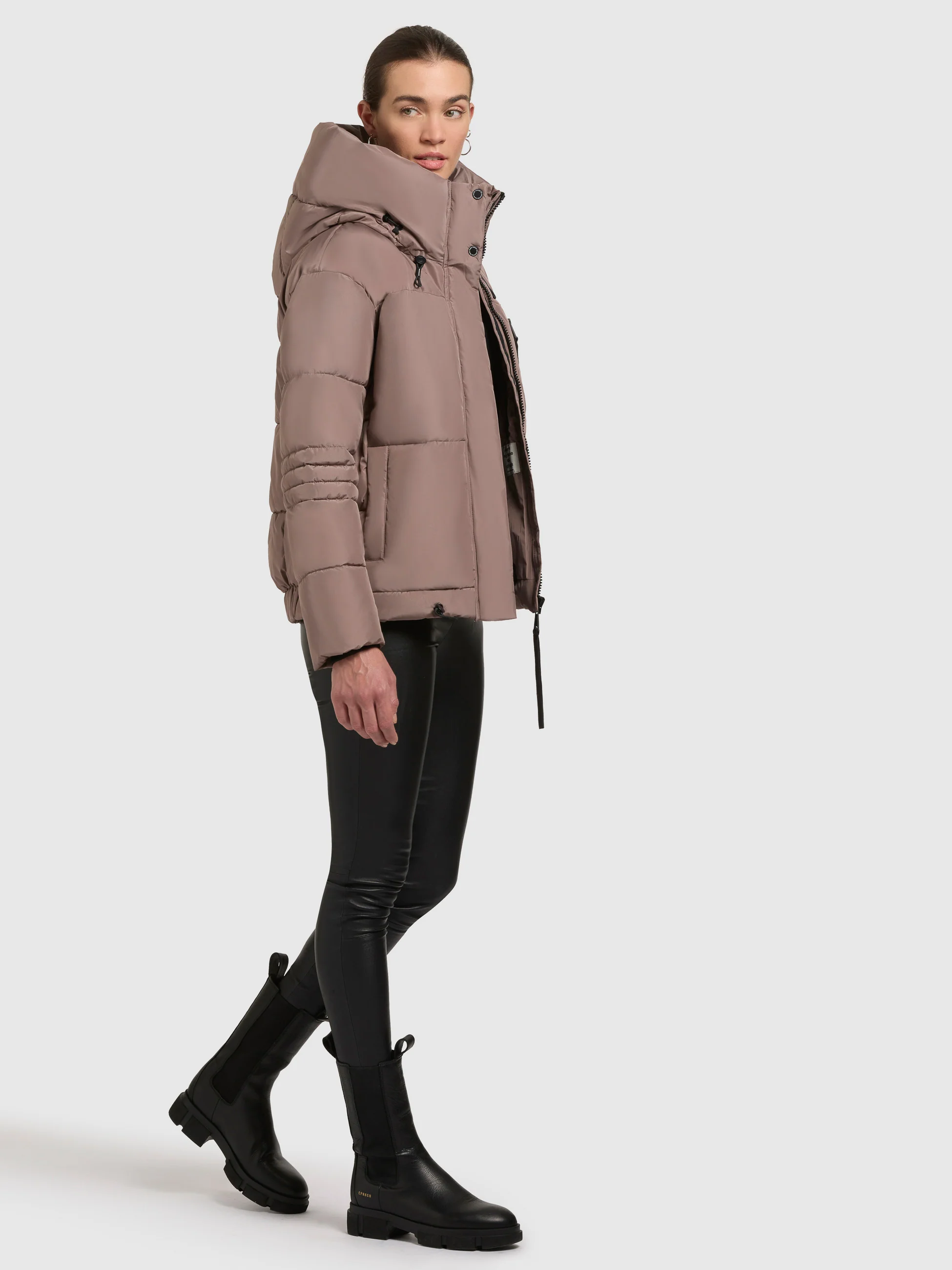 Jacke PEEKE WITH GLOVES Taupe - Image 6