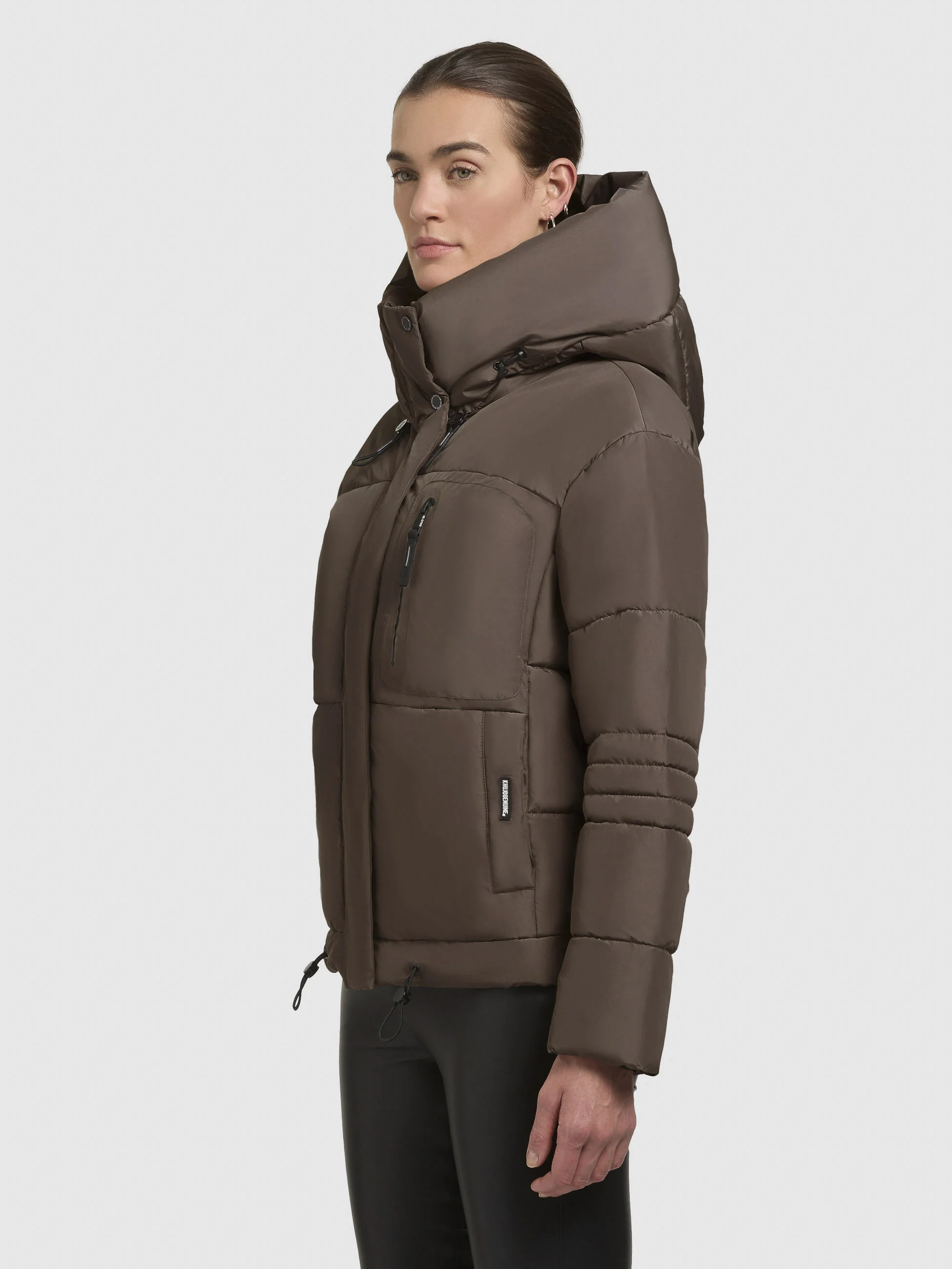 Jacke PEEKE WITH GLOVES Taupe dunkel - Image 5