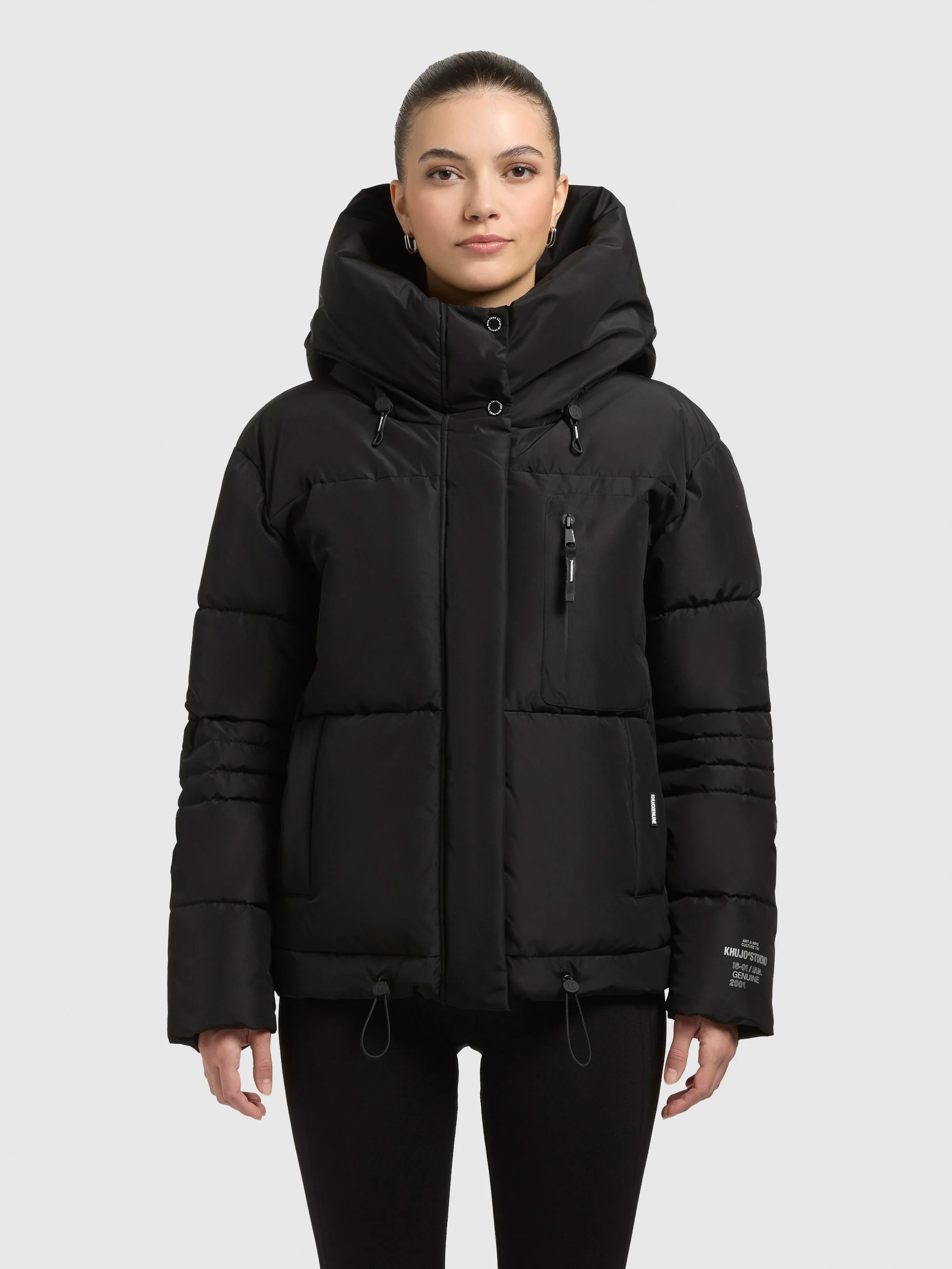 Jacke PEEKE2 WITH GLOVES BLACK - Image 4