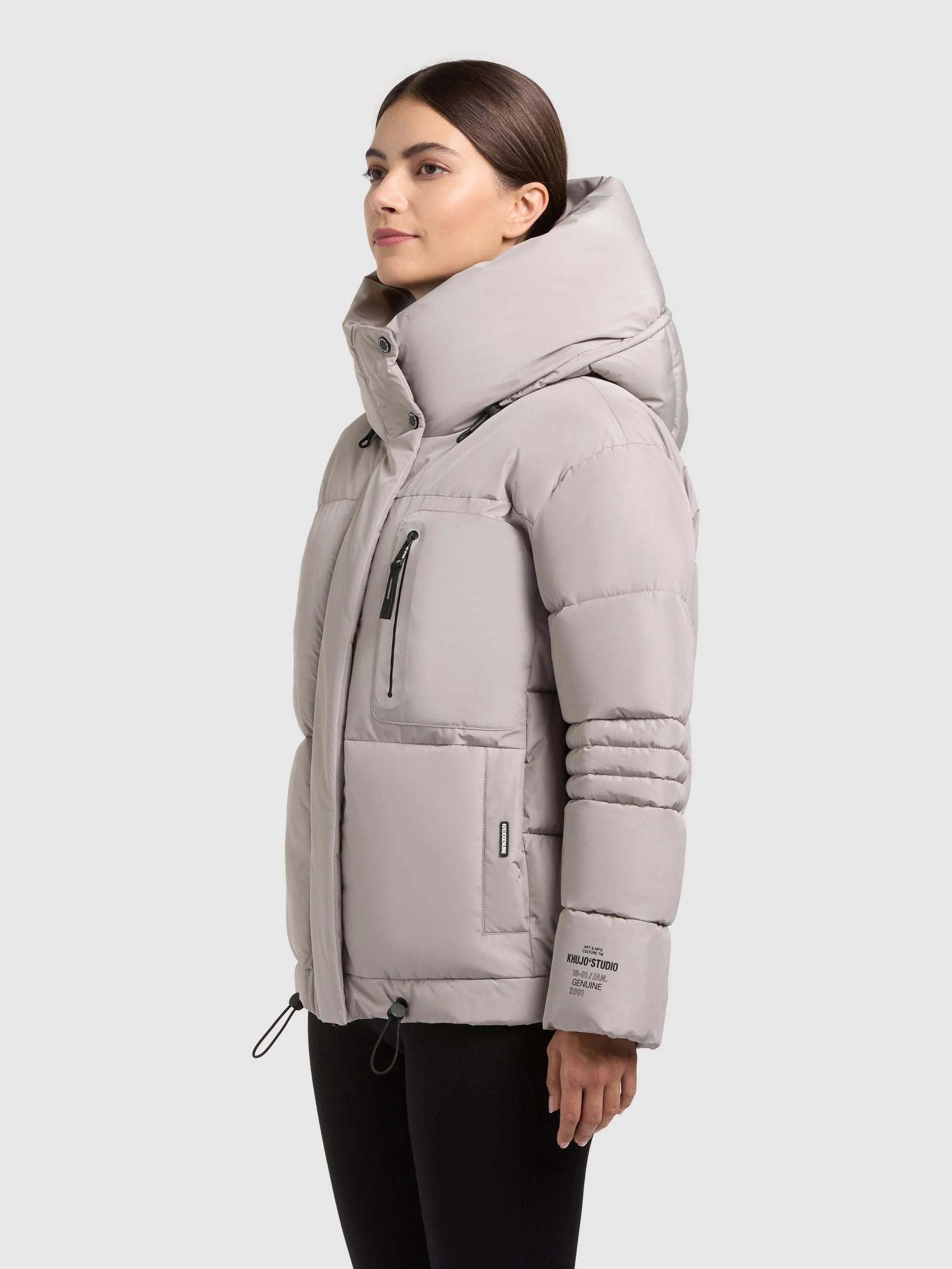 Jacke PEEKE2 WITH GLOVES BLIZZARD GREY - Image 5