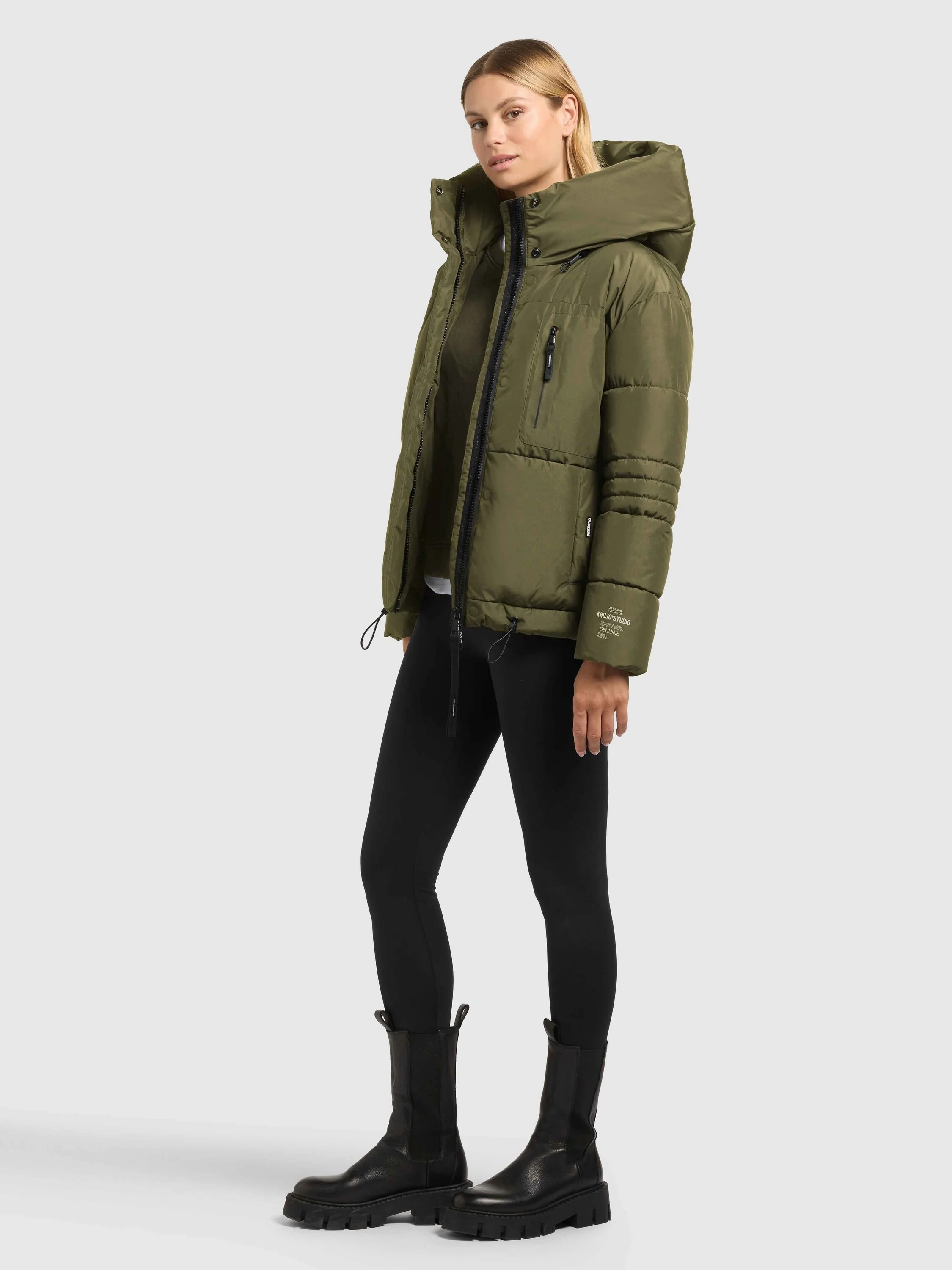Jacke PEEKE2 WITH GLOVES FERN GREEN - Image 6