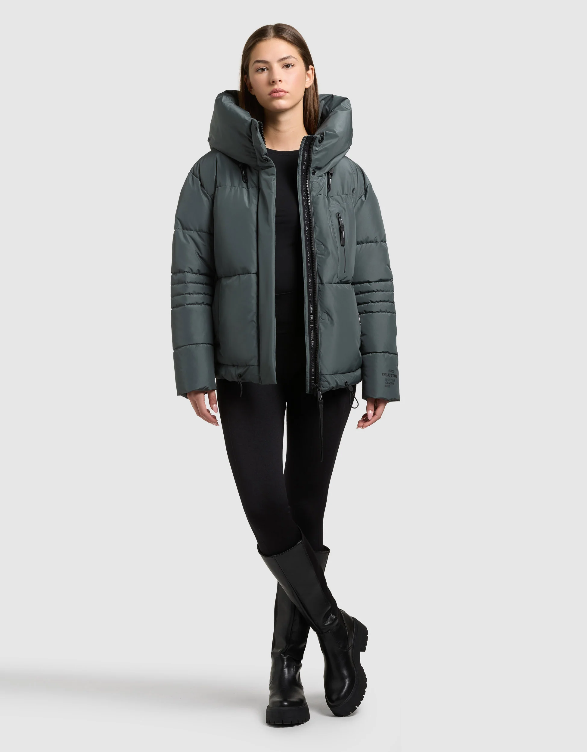 Jacke PEEKE2 WITH GLOVES FOAM GREEN - Image 6