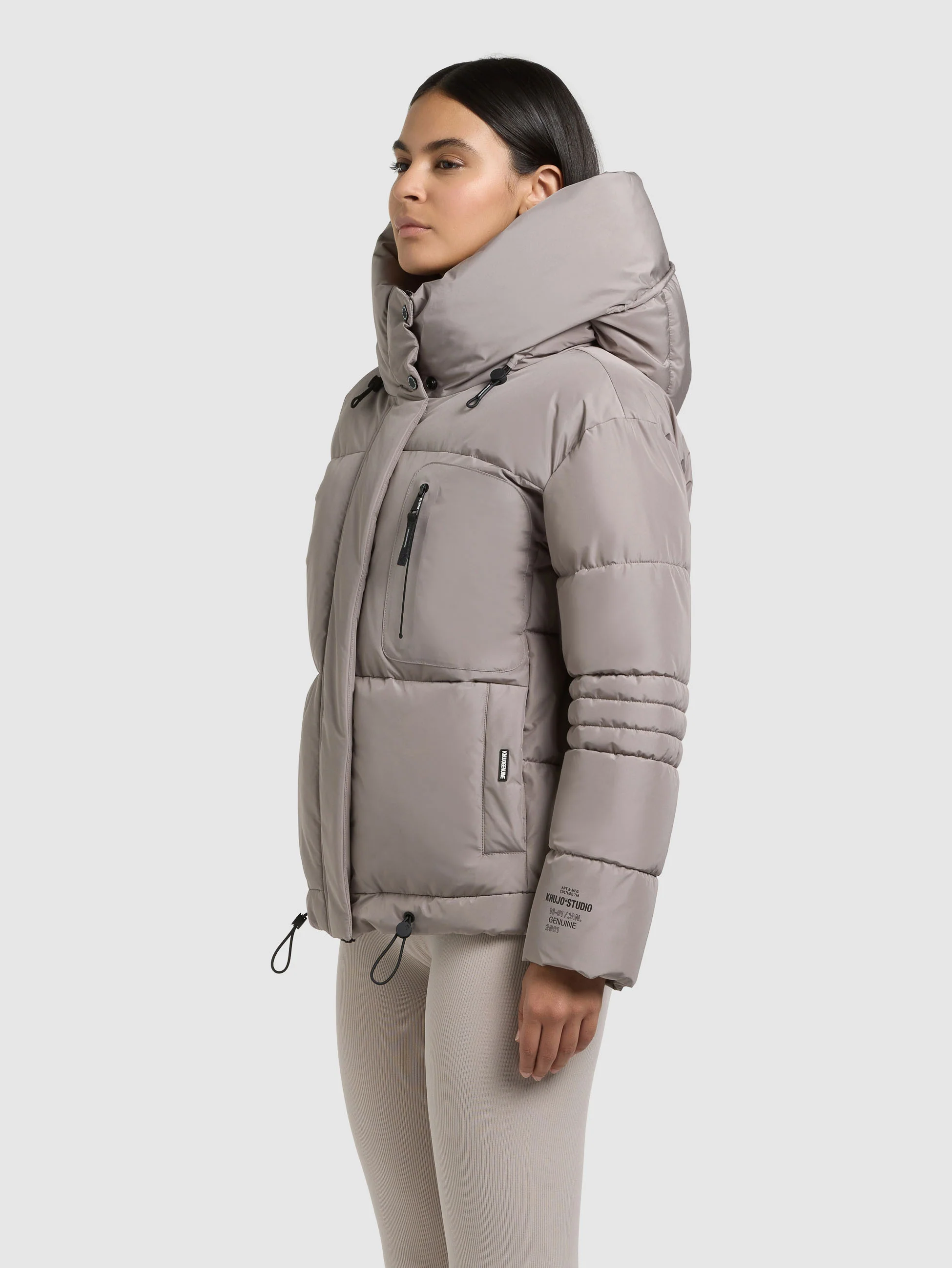 Jacke PEEKE2 WITH GLOVES GREIGE - Image 5