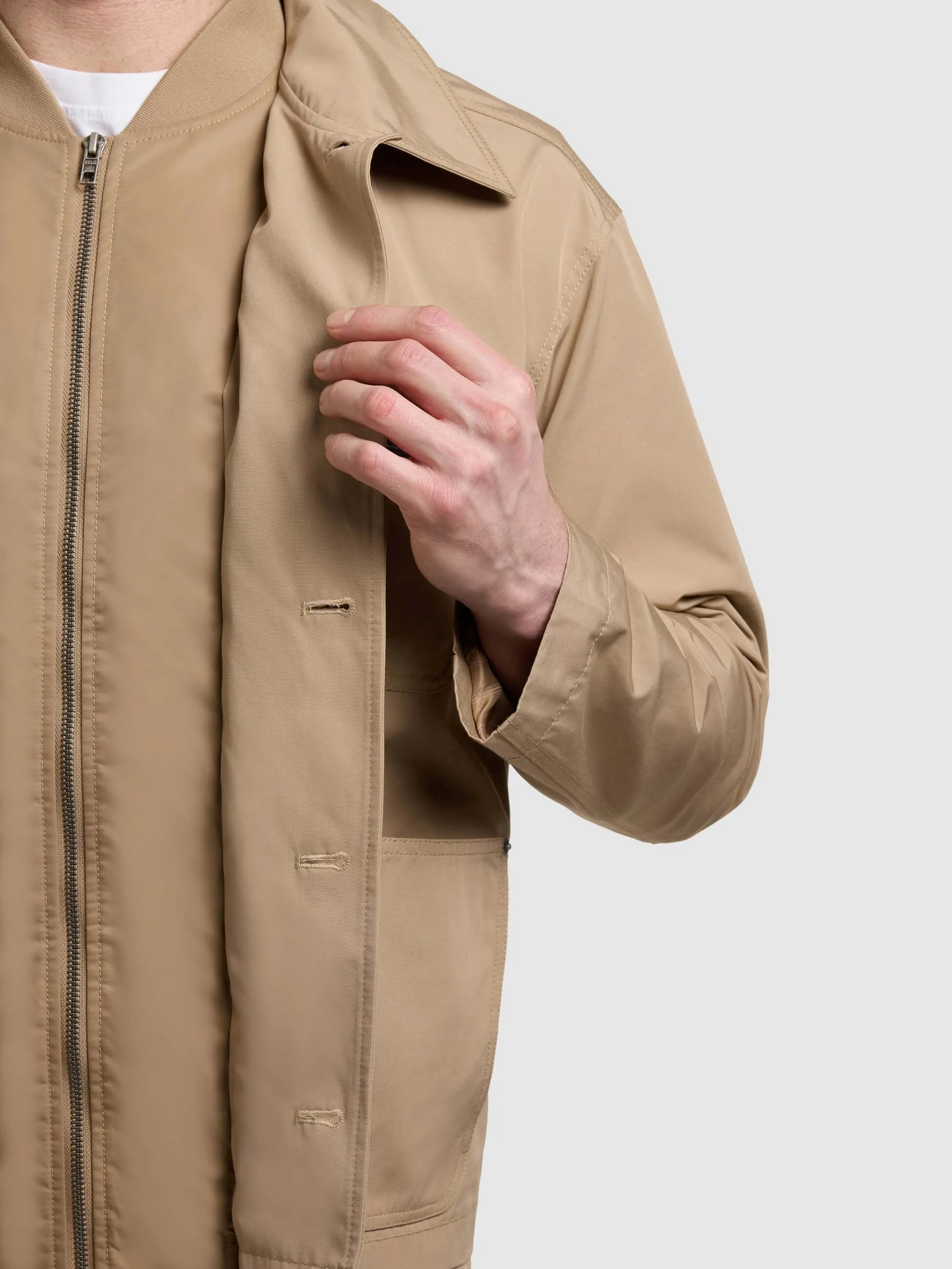 Jacke RAISE LIGHT CAMEL - Image 8