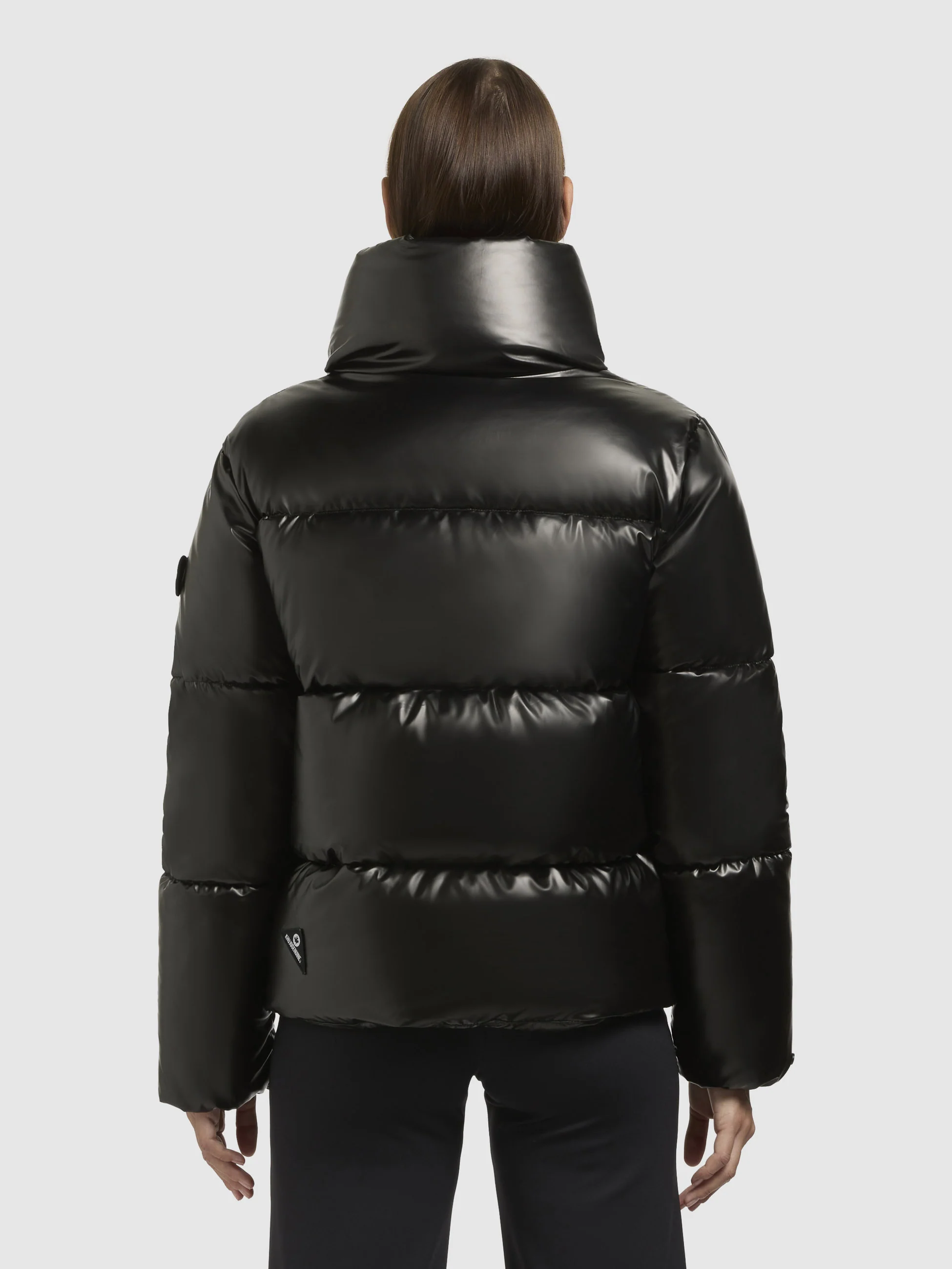 Jacke RINJA SHINY Dunkelgrau - Image 3