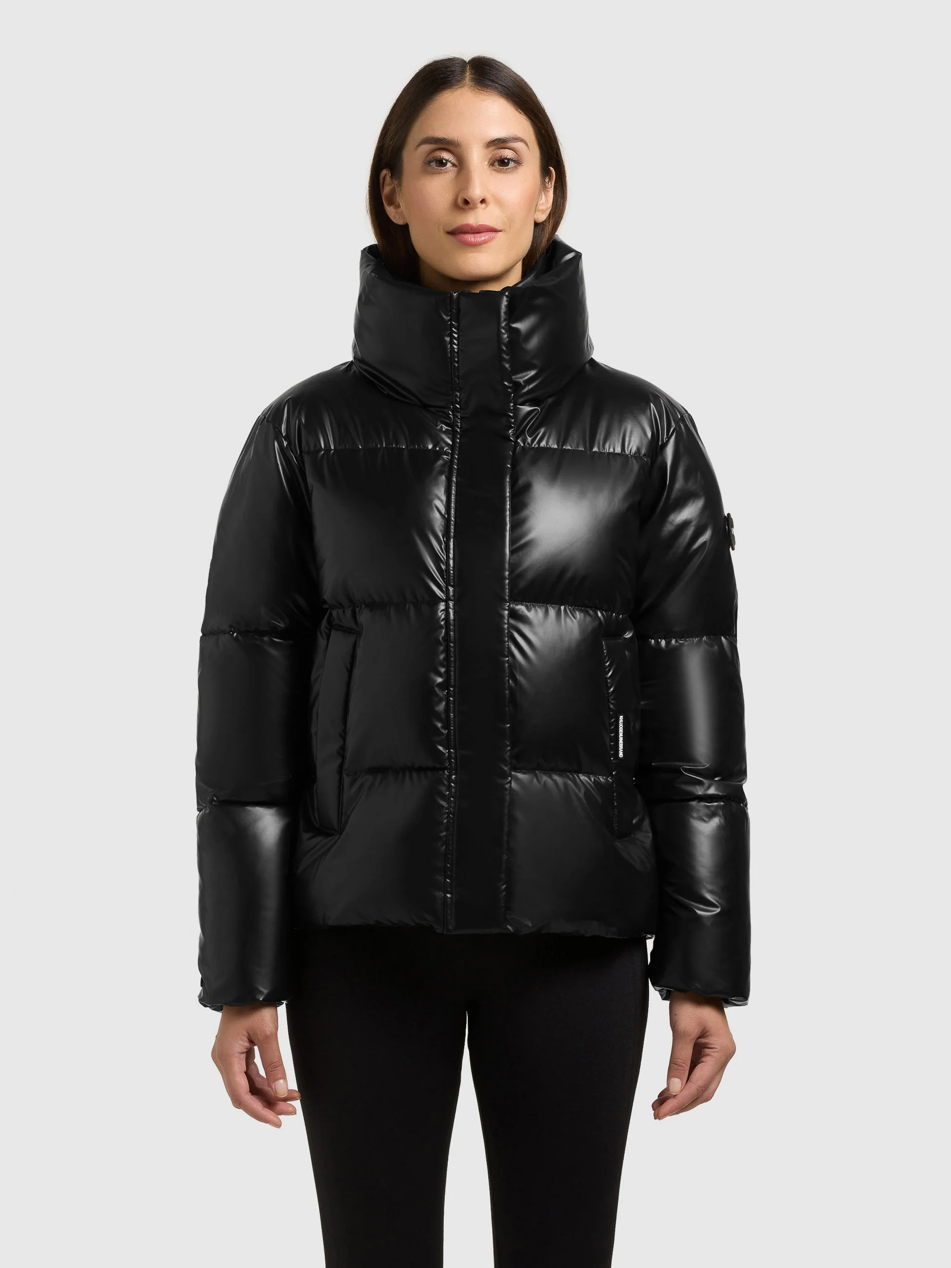 Jacke RINJA2 SHINY BLACK - Image 4
