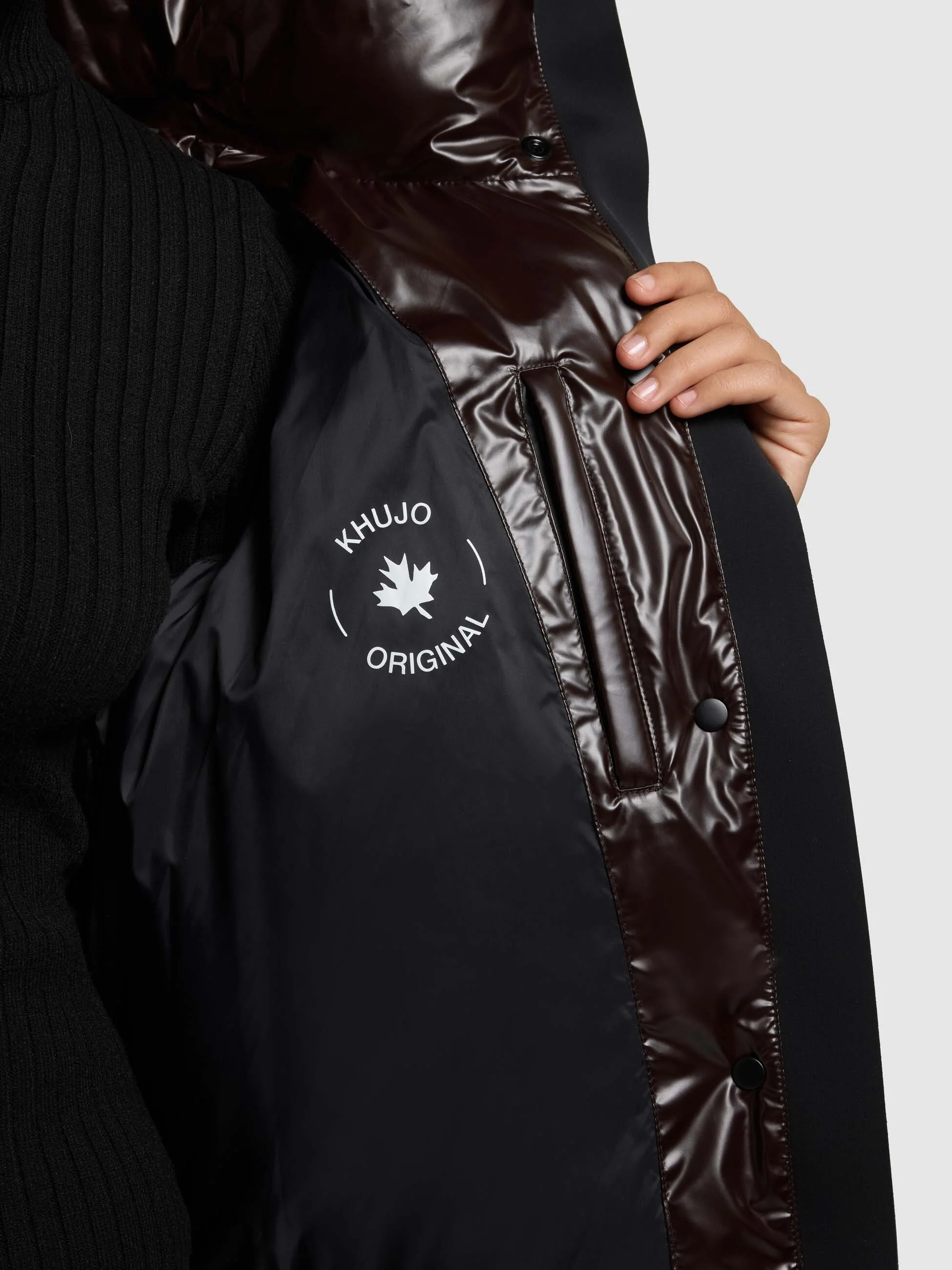 Jacke RINJA2 SHINY MOODY PLUM - Image 8