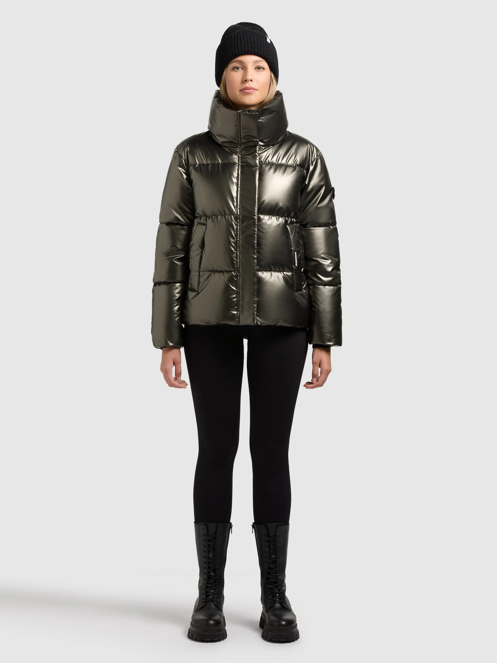 Jacke RINJA2 SHINY MUD BROWN