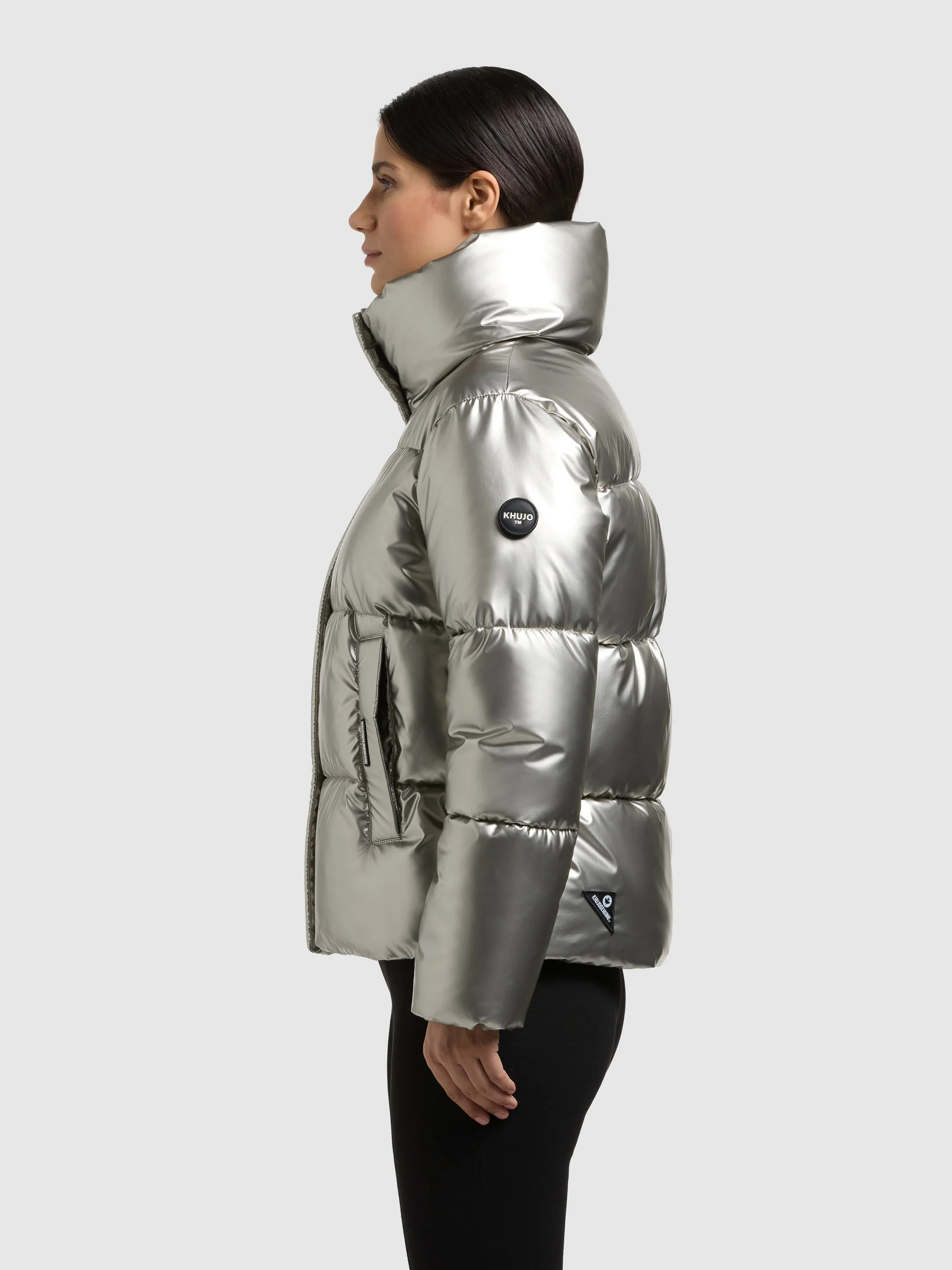 Jacke RINJA2 SHINY ROYAL SILVER - Image 5