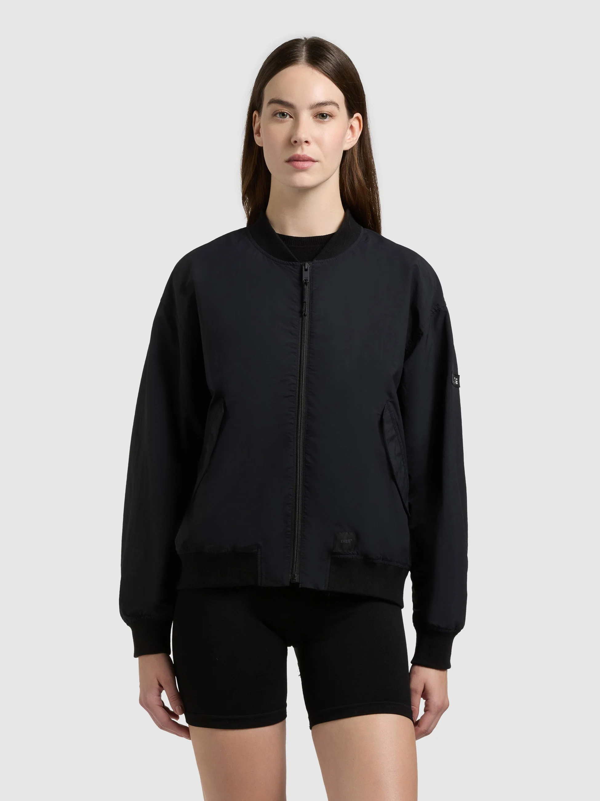 Jacke RYLEE WITH BAG BLACK - Image 4