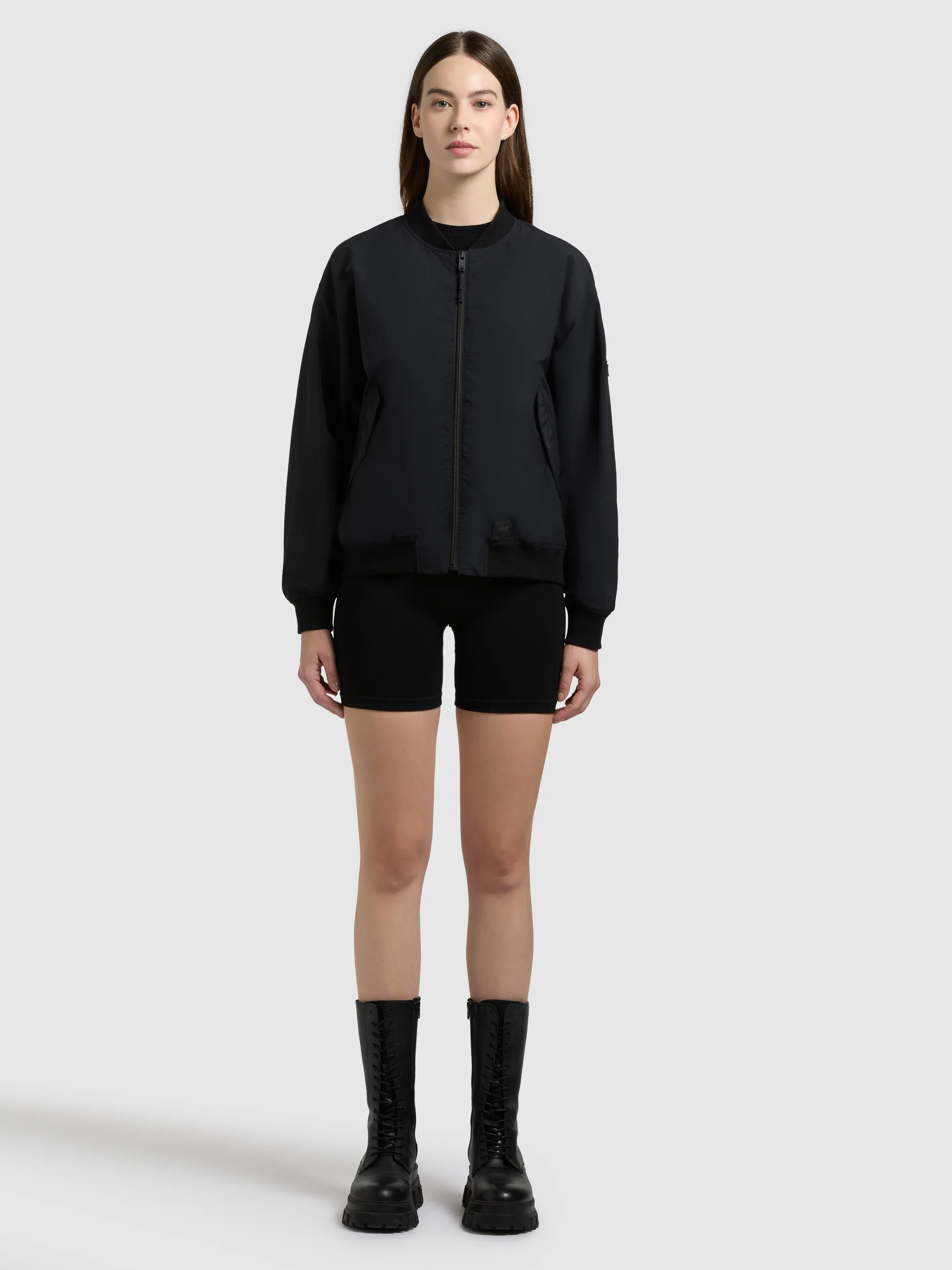 Jacke RYLEE WITH BAG BLACK - Image 6