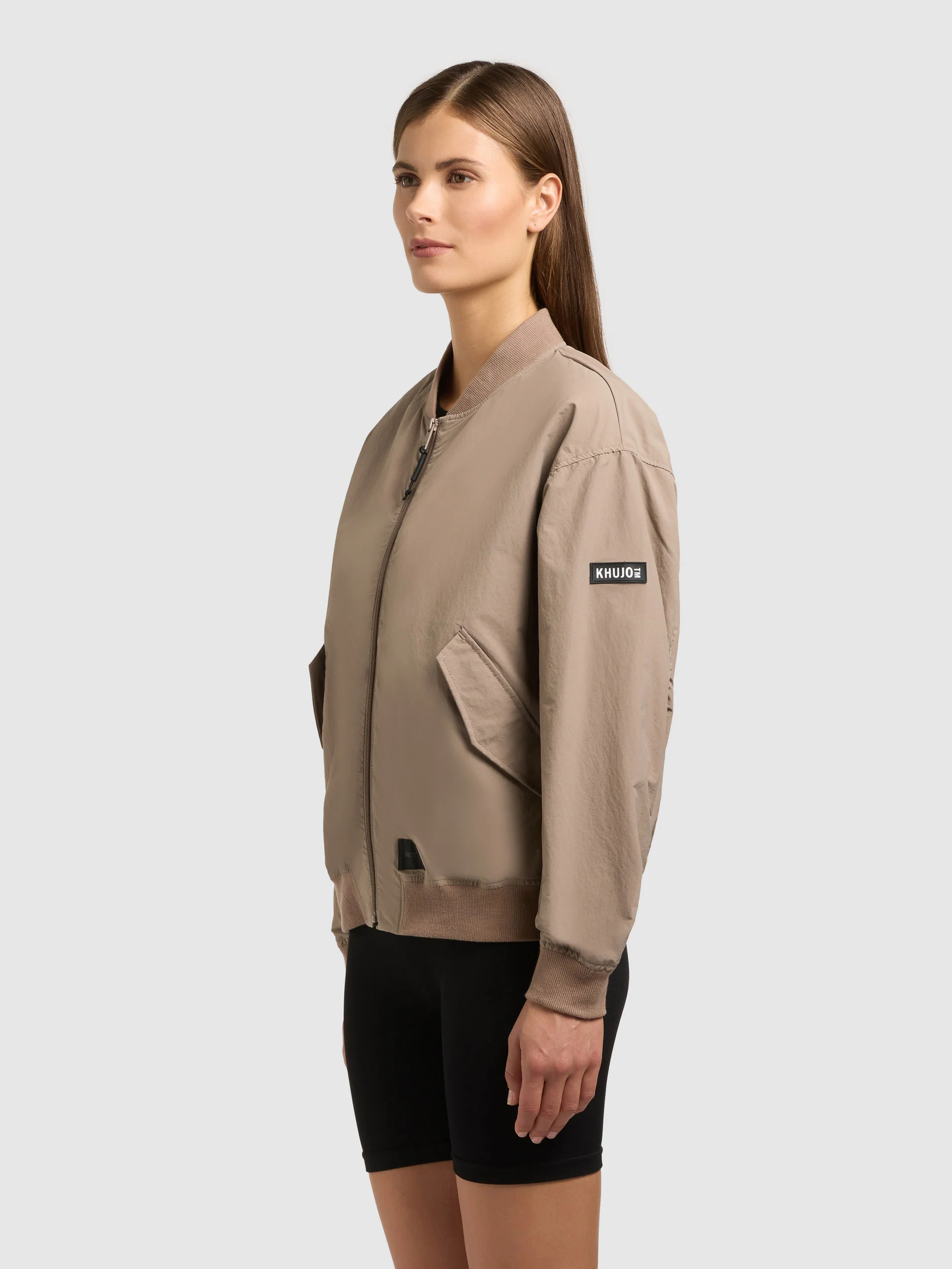 Jacke RYLEE WITH BAG LATTE BROWN - Image 5