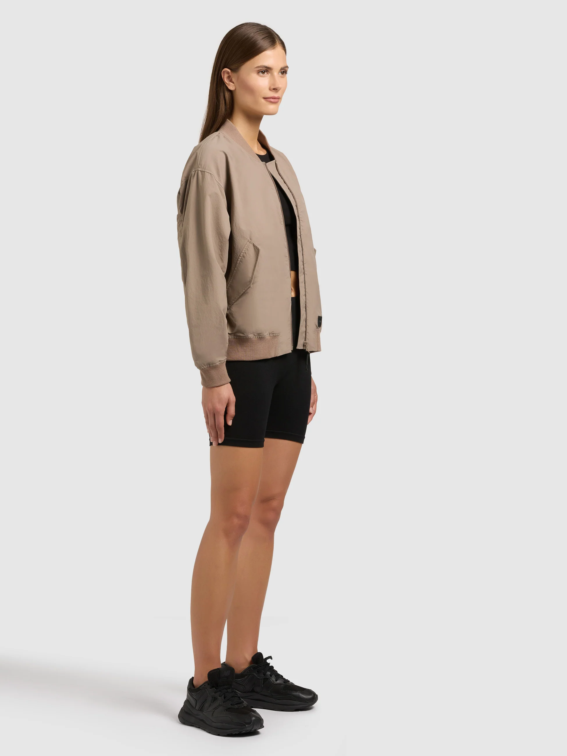 Jacke RYLEE WITH BAG LATTE BROWN - Image 7
