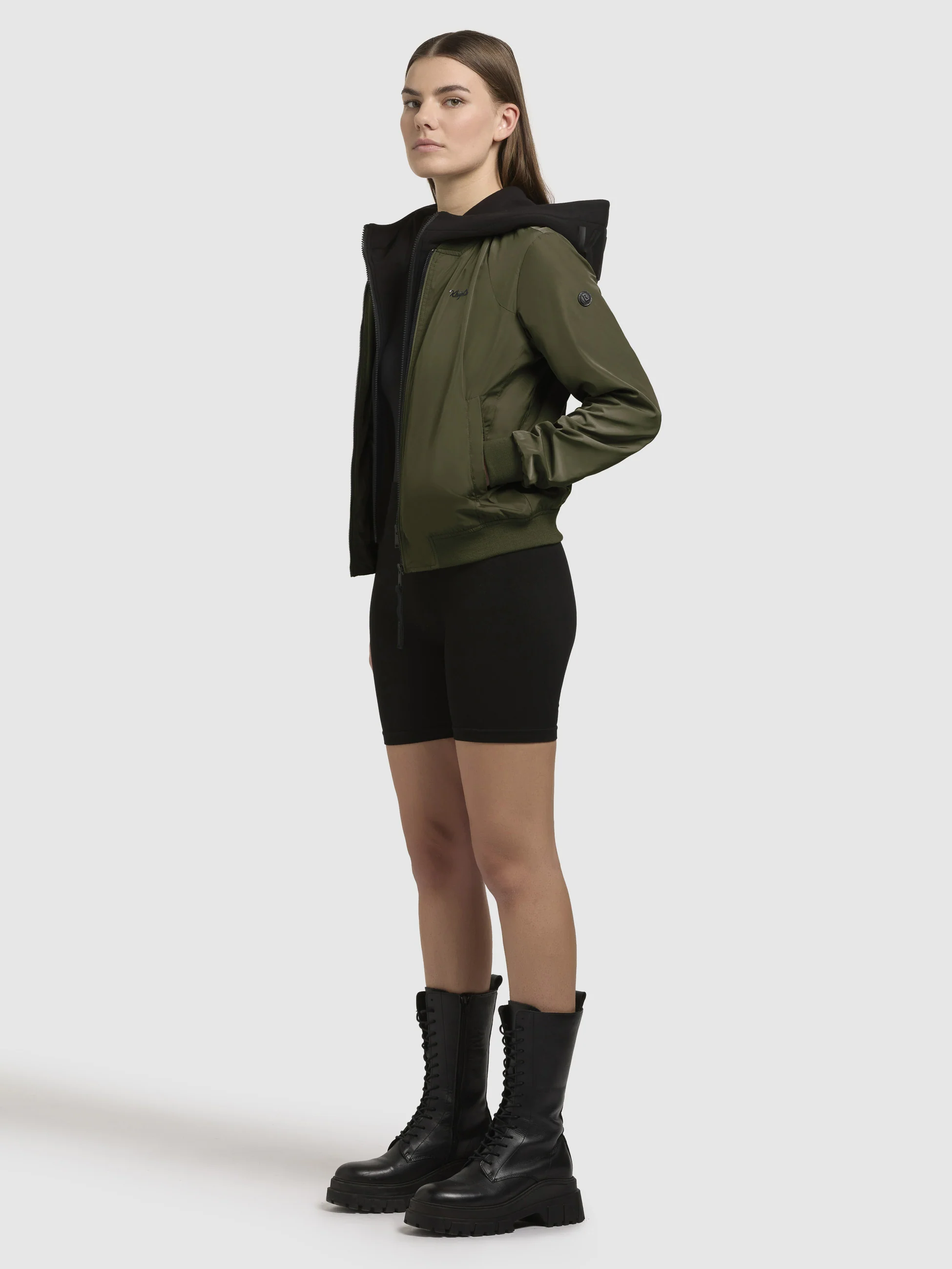Jacke SEEAM Olivgrün - Image 2