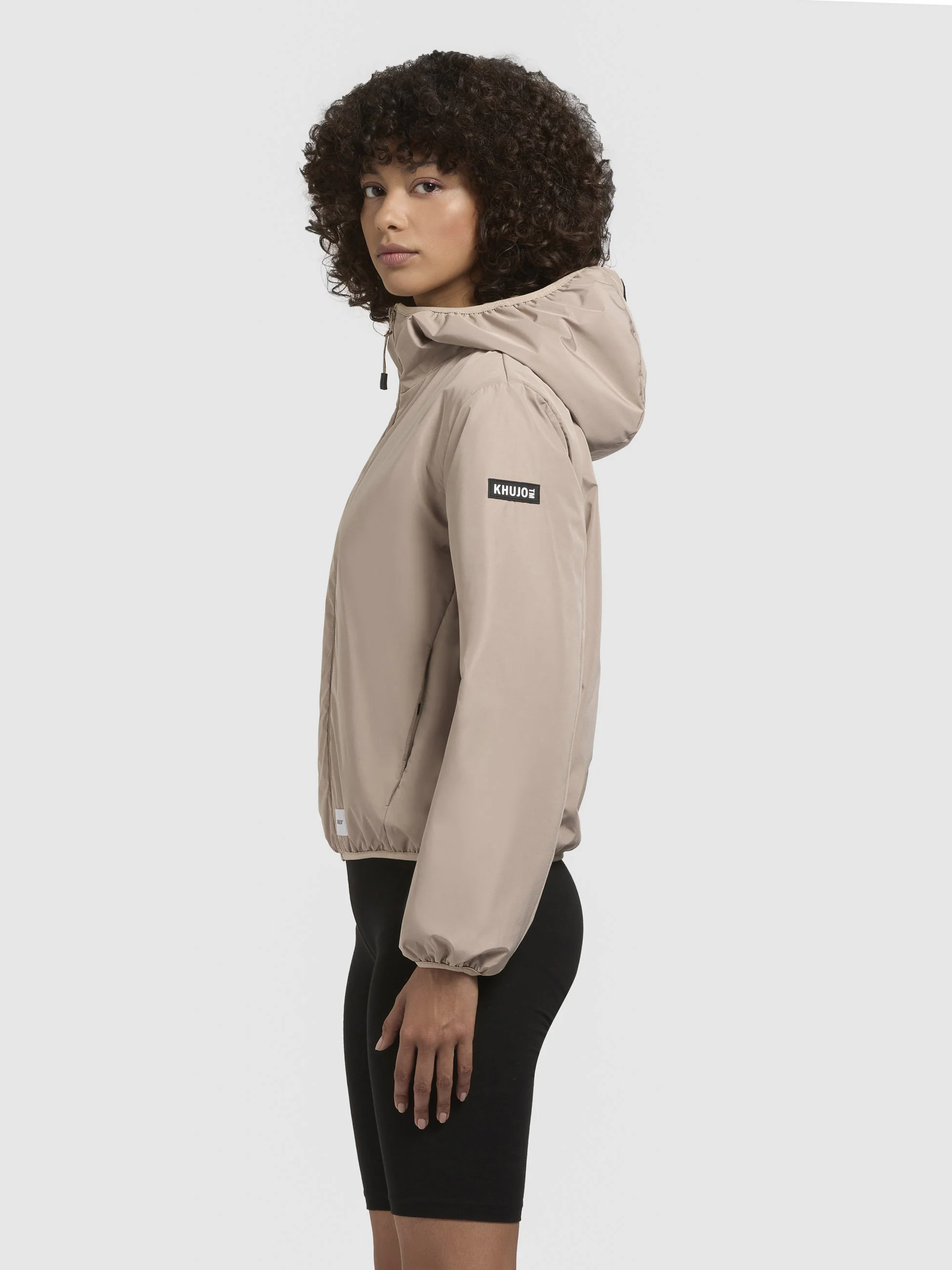 Jacke SHELLY WITH BAG Beige - Image 3