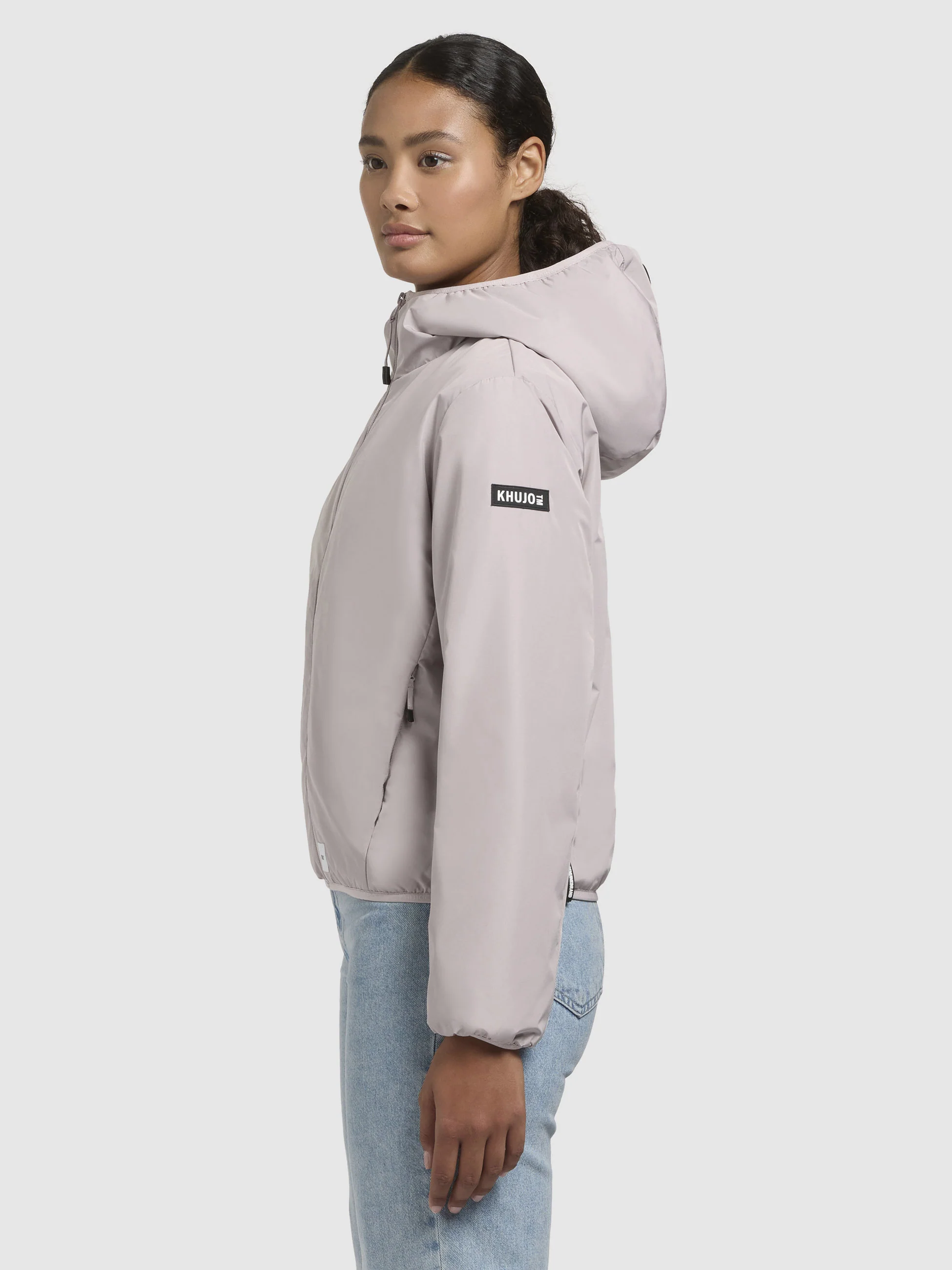 Jacke SHELLY WITH BAG Blasslila - Image 5