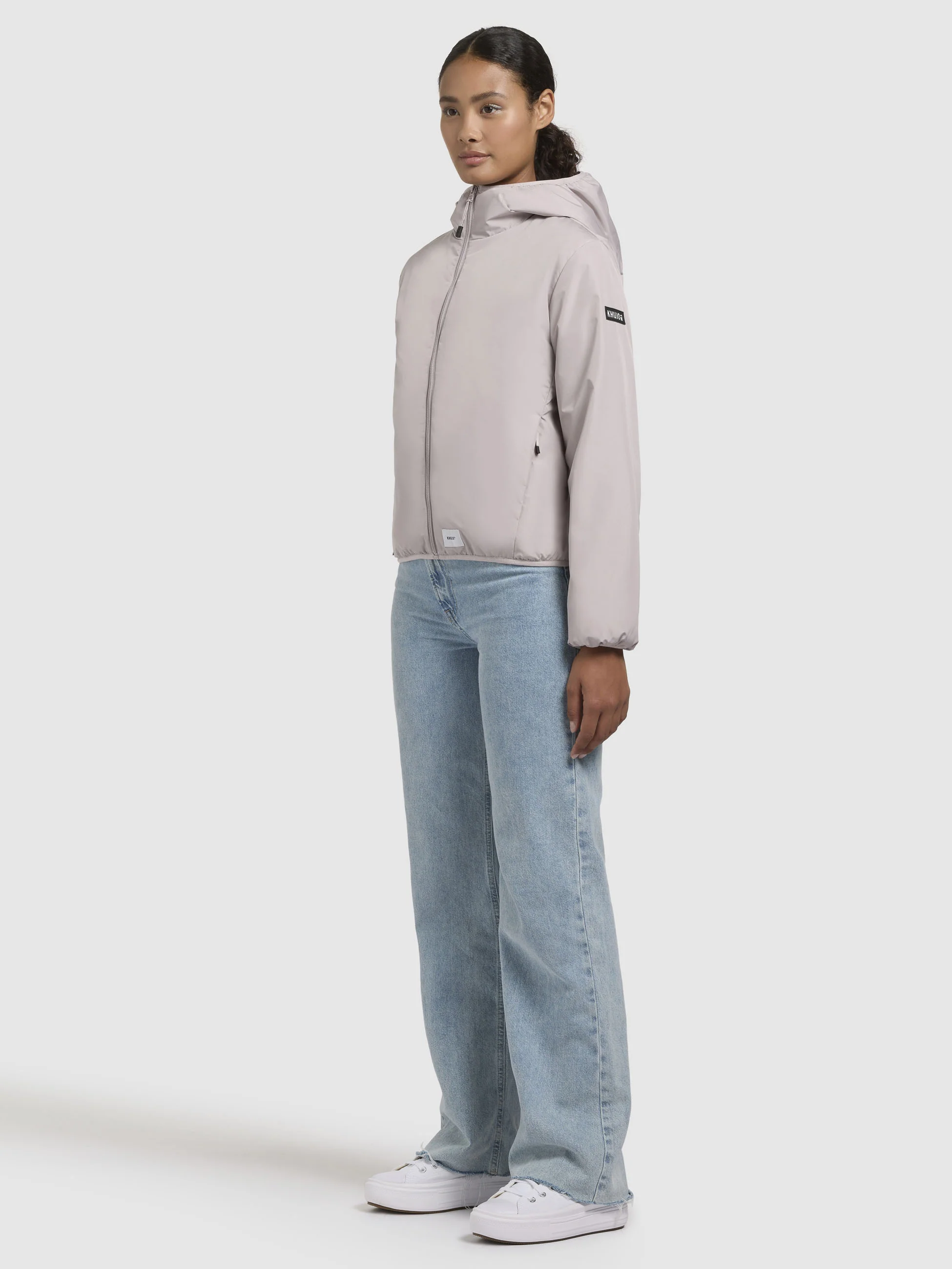 Jacke SHELLY WITH BAG Blasslila - Image 6