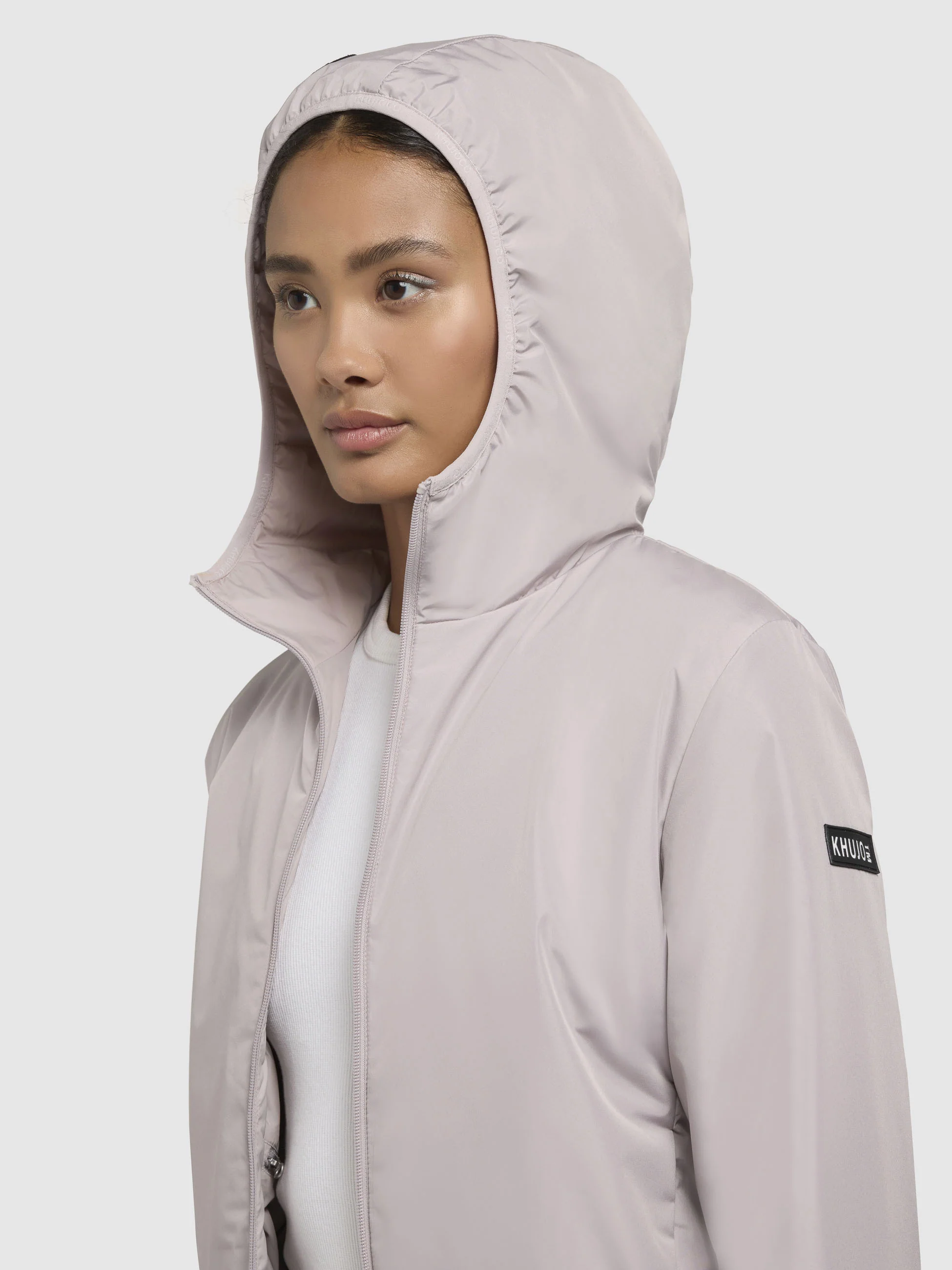 Jacke SHELLY WITH BAG Blasslila - Image 7