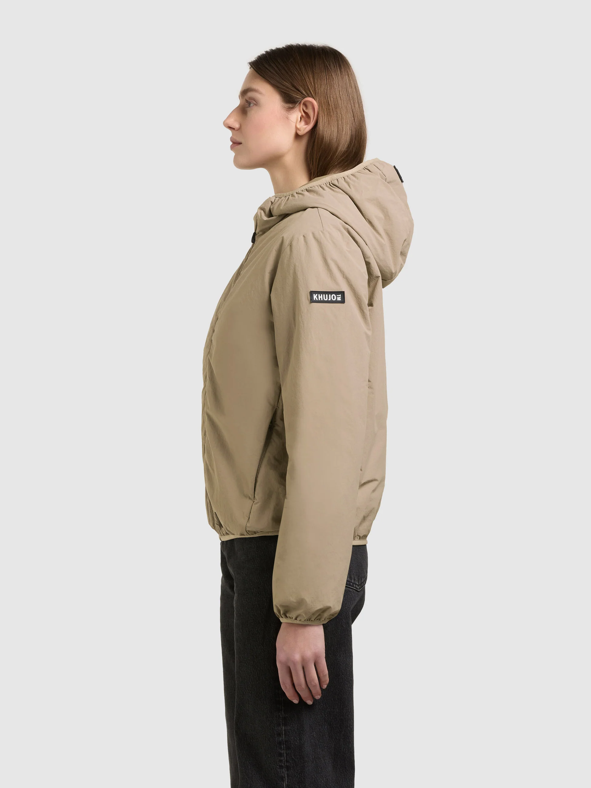 Jacke SHELLY2 WITH BAG BEIGE - Image 5