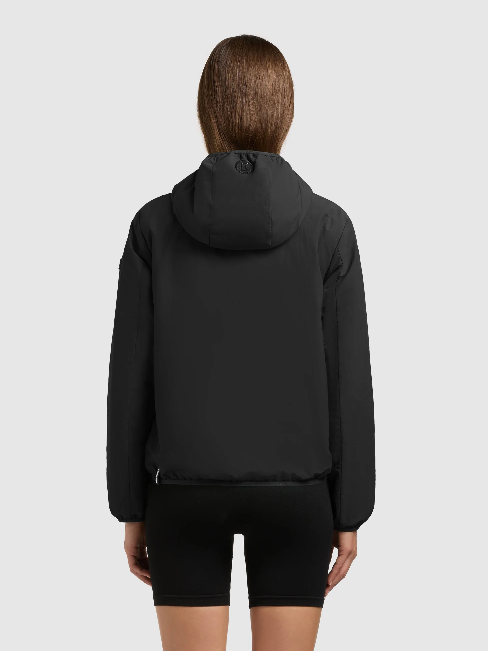 Jacke SHELLY2 WITH BAG BLACK - Image 3