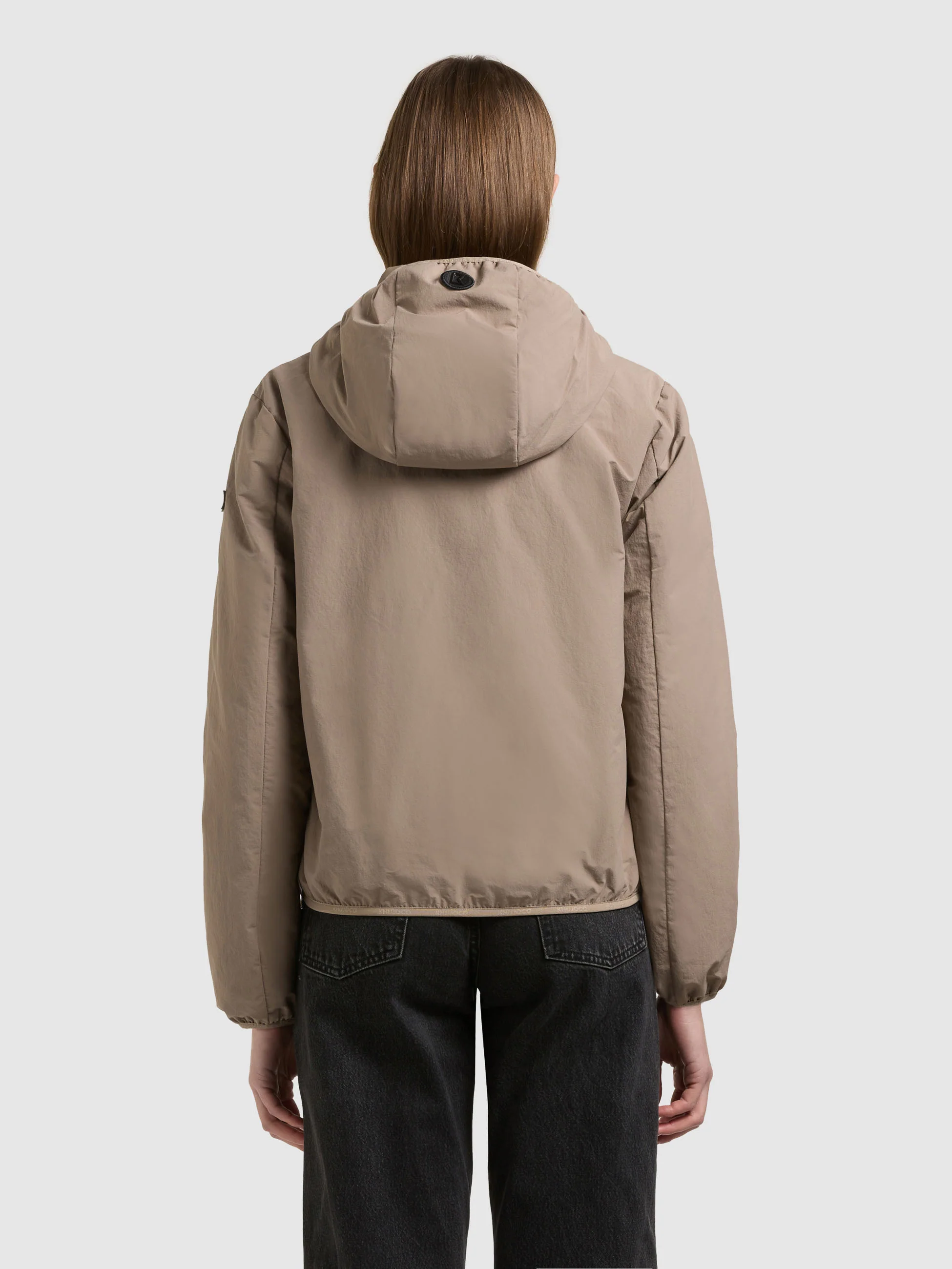 Jacke SHELLY2 WITH BAG LATTE BROWN - Image 3
