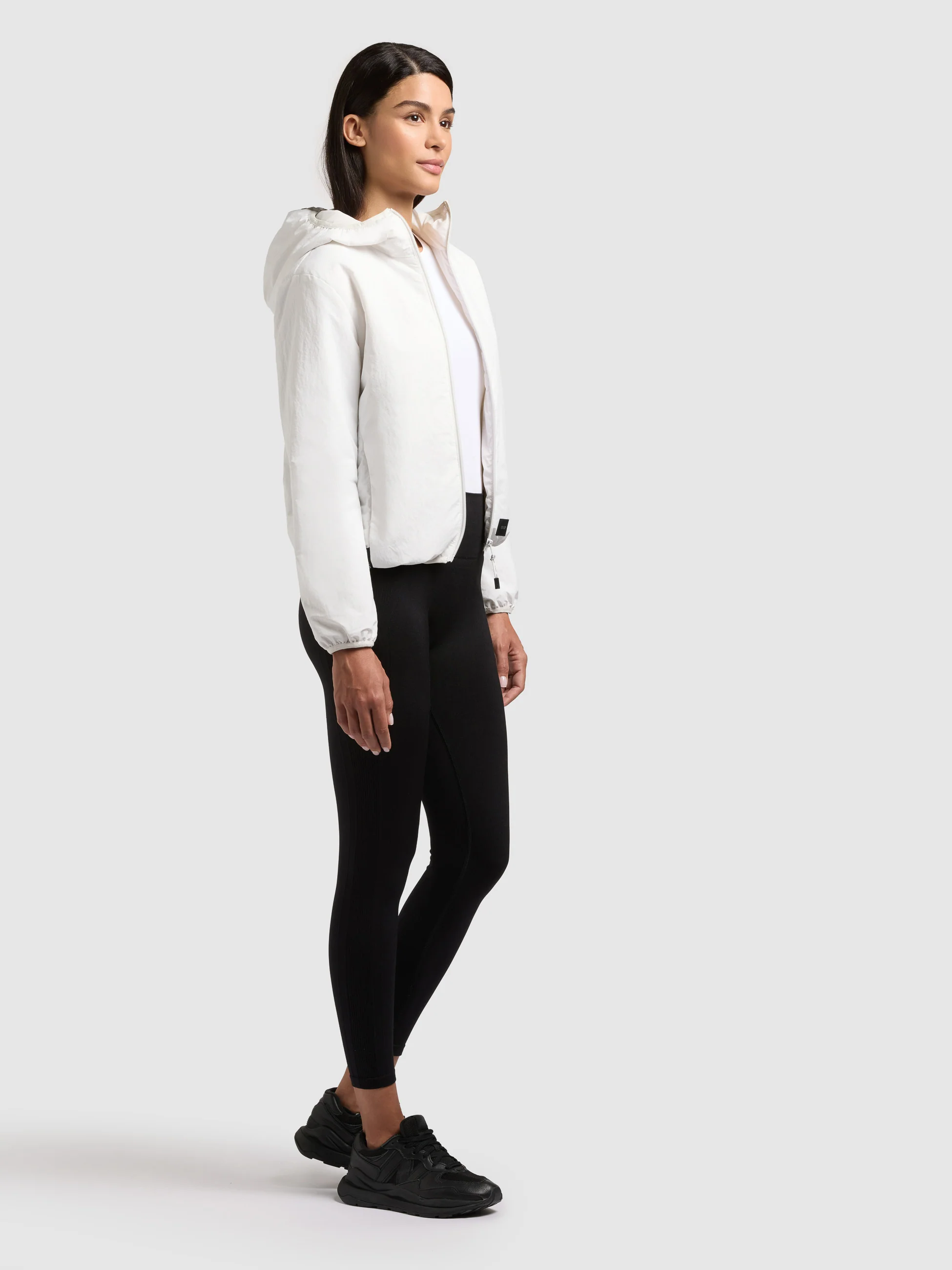 Jacke SHELLY2 WITH BAG OFF WHITE - Image 6