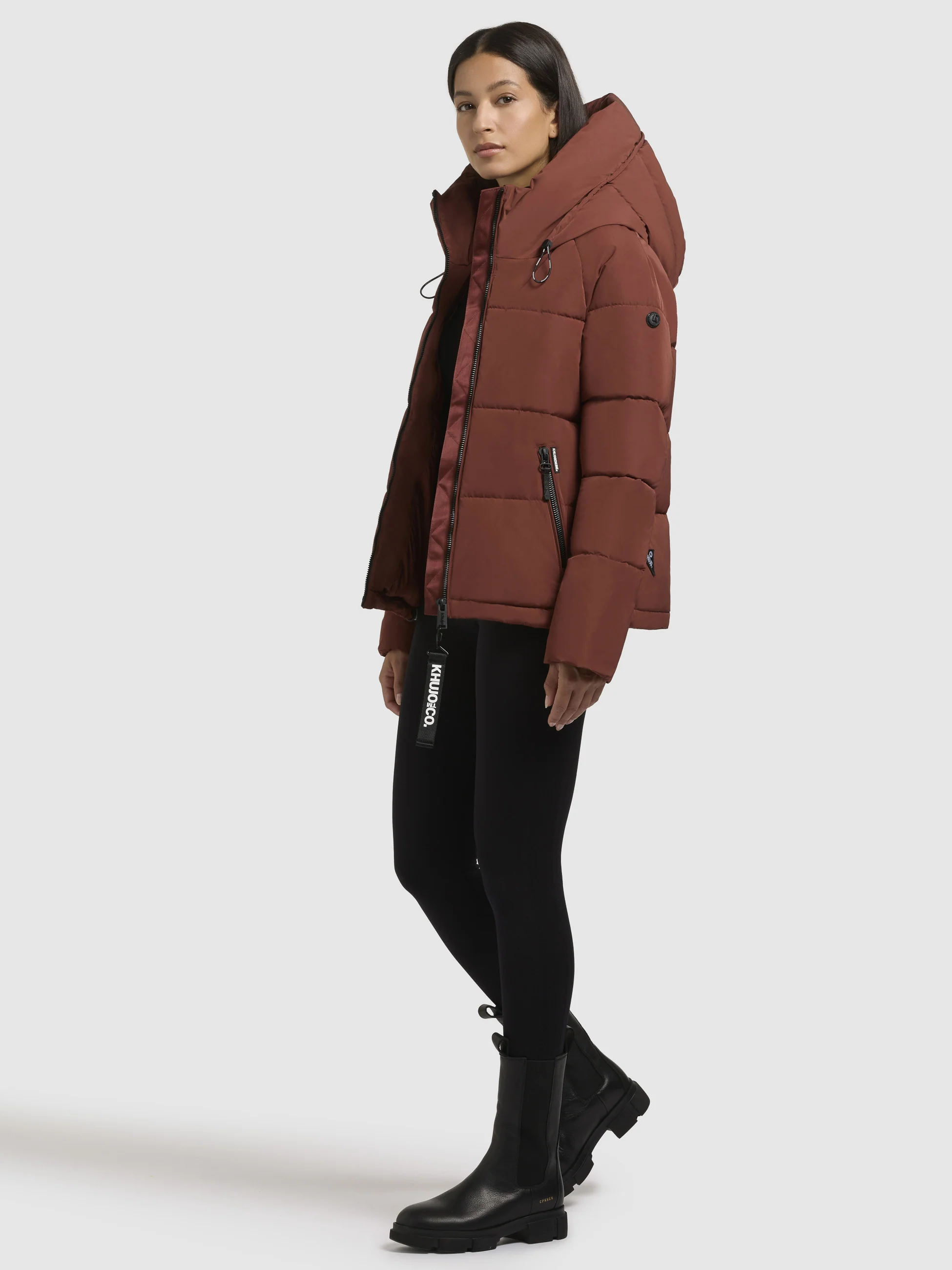 Jacke SUME Dunkelrot - Image 6