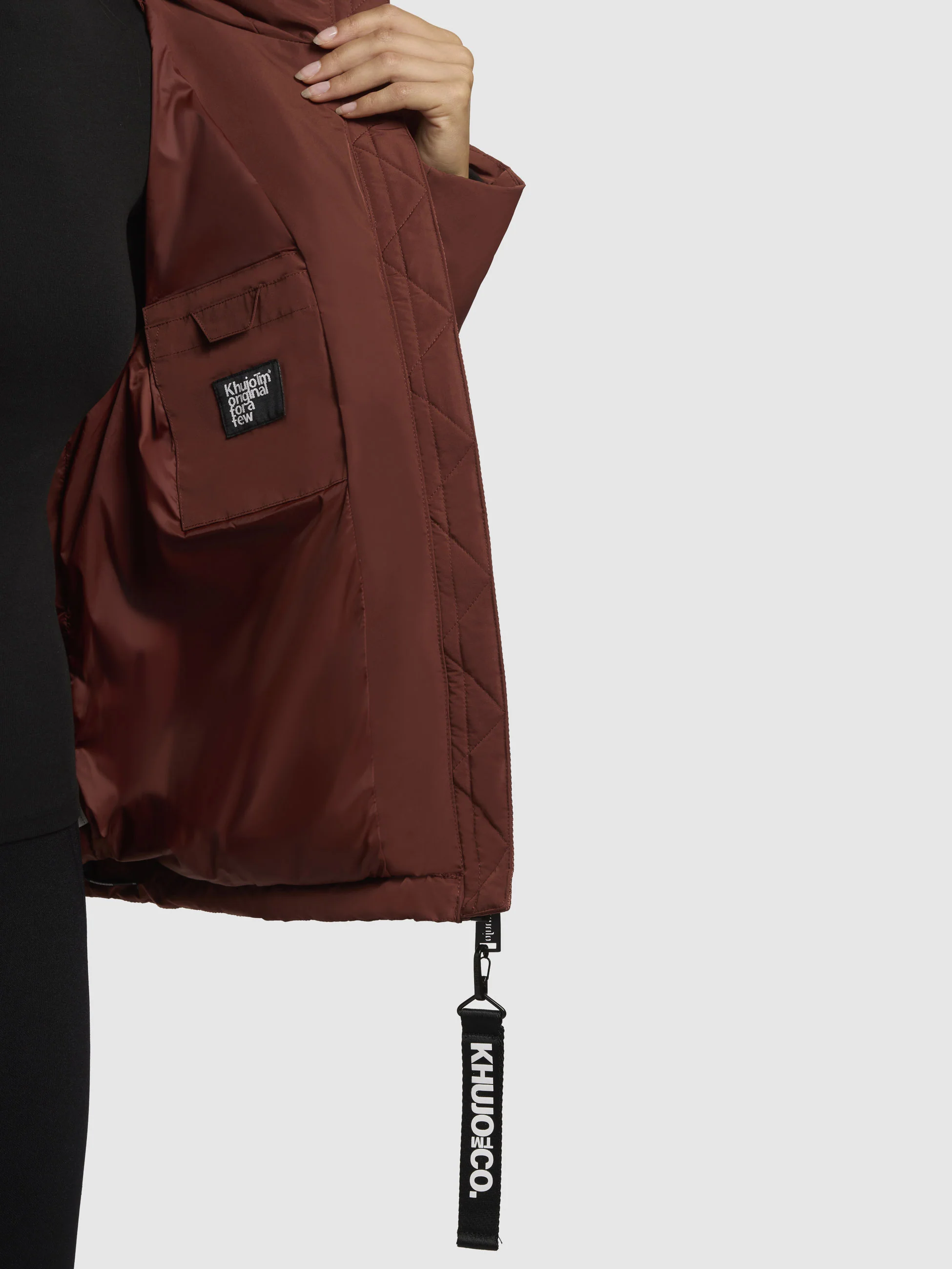 Jacke SUME Dunkelrot - Image 8