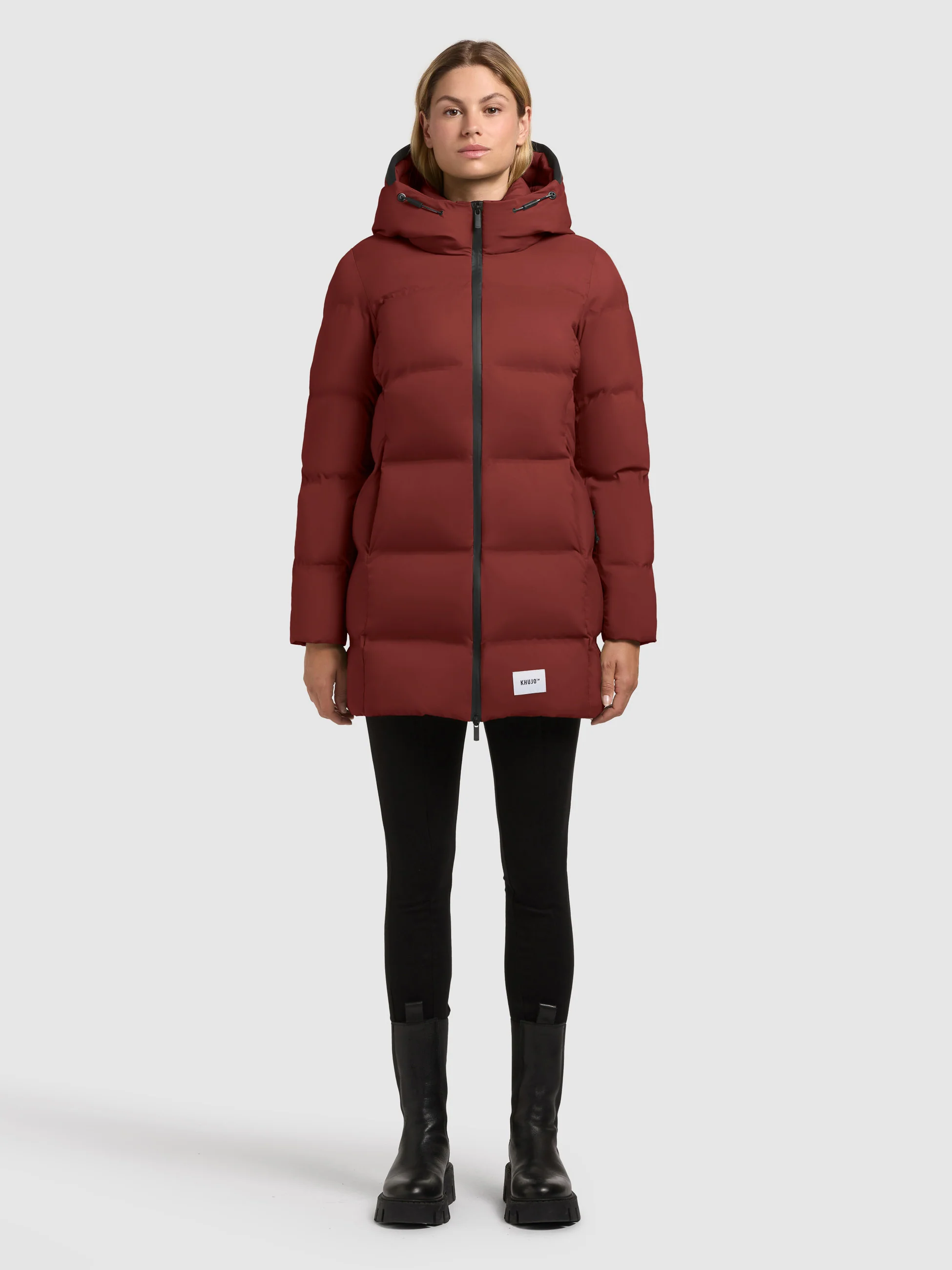 Jacke TANARE3 DARK RED - Image 2