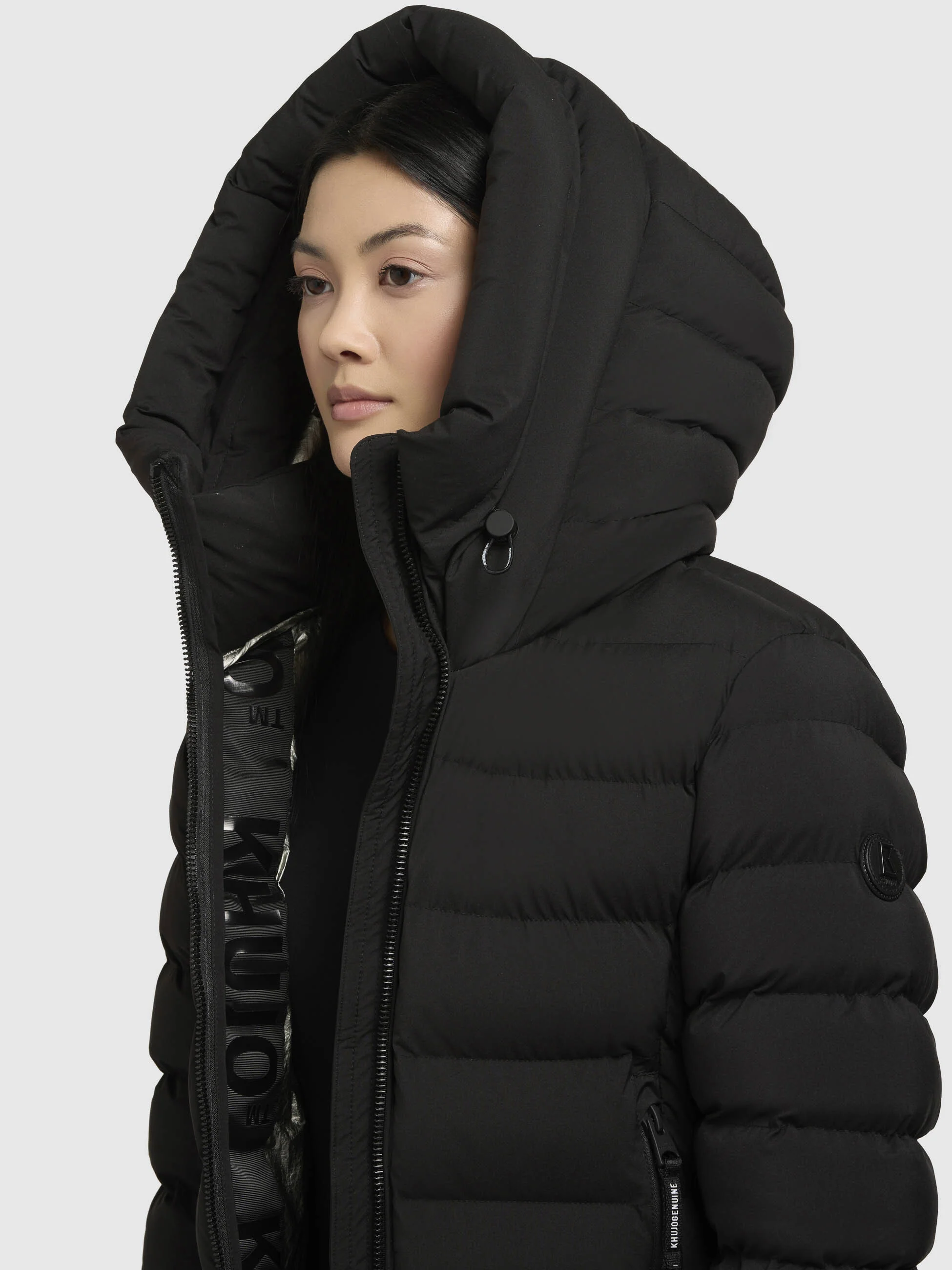 Jacke VADEA Schwarz - Image 7