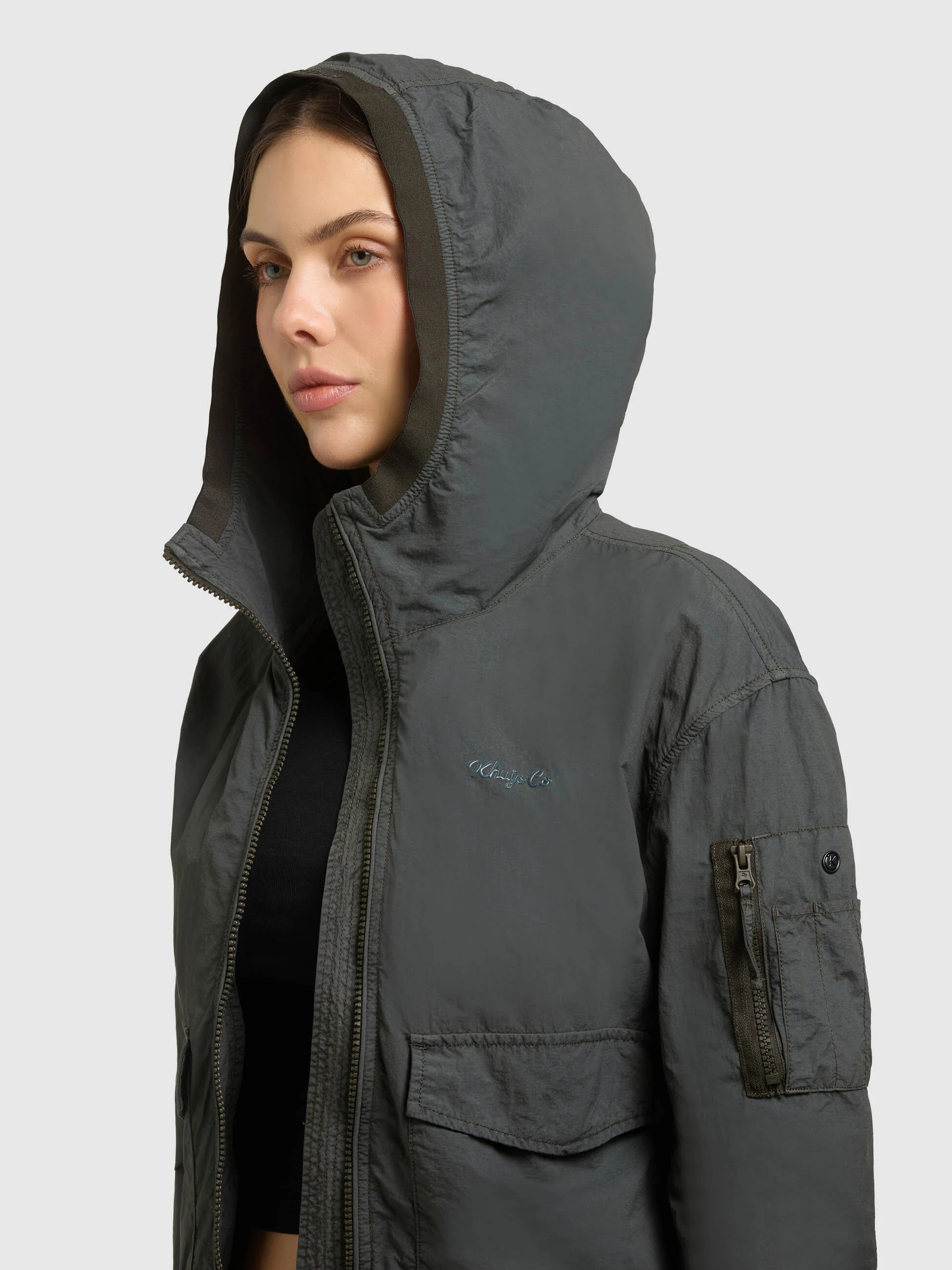 Jacke VONA HAZY TEAL GREEN - Image 7