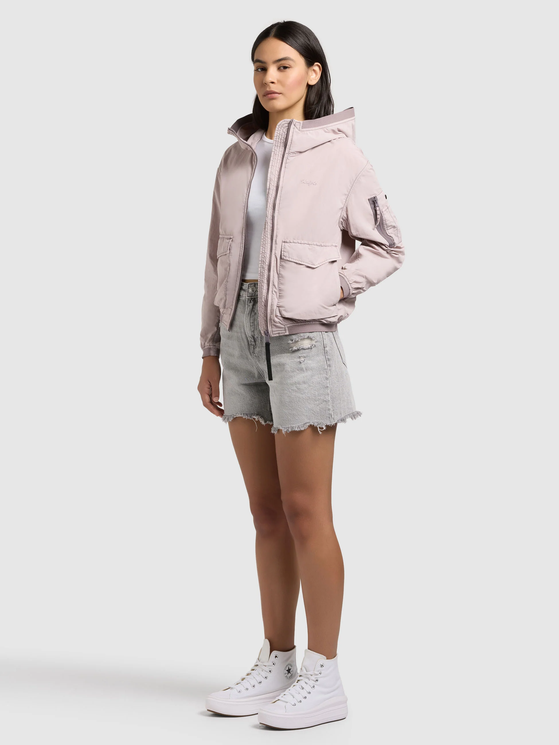 Jacke VONA RAINDROPS LILAC - Image 6