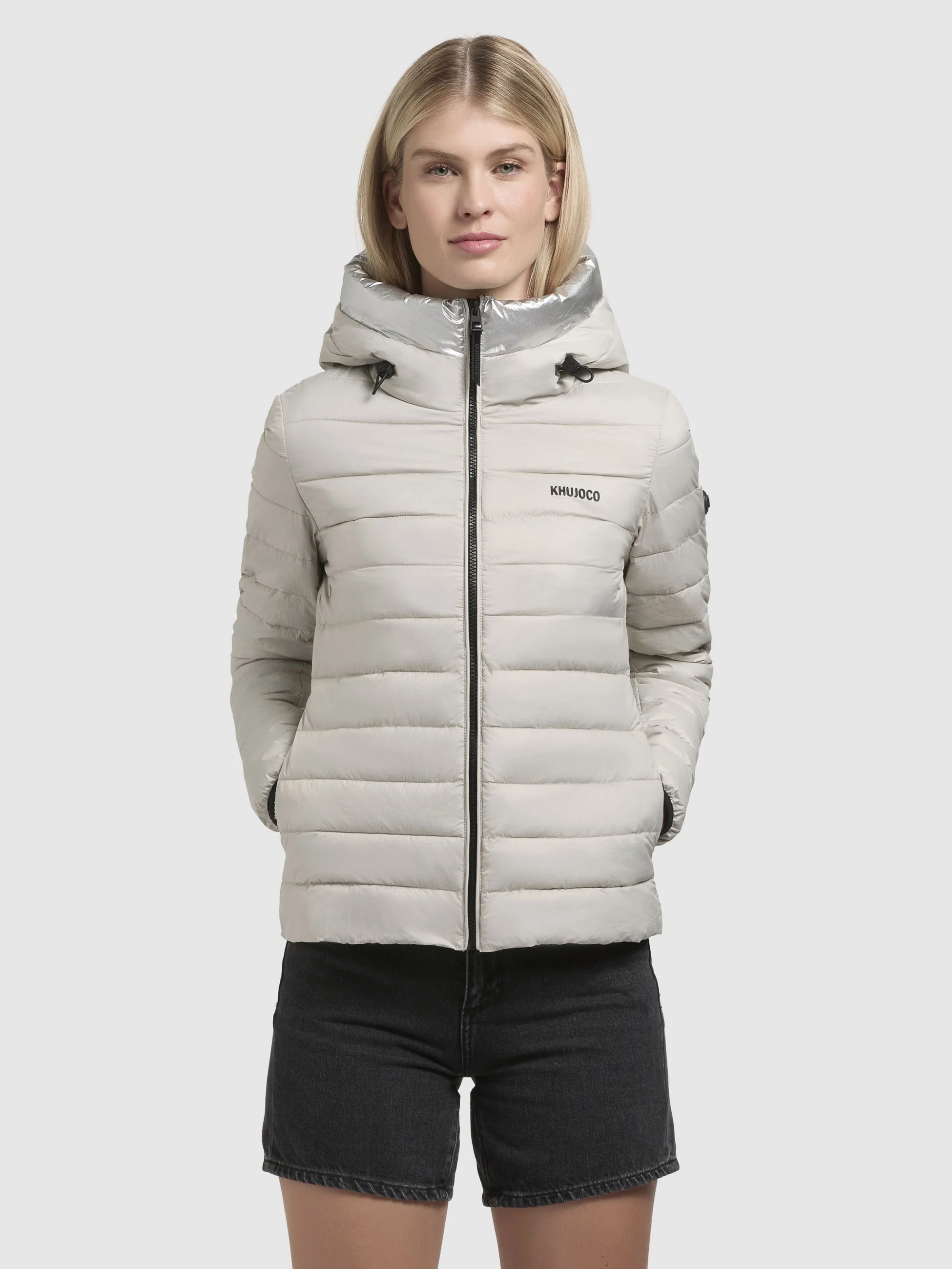 Jacke VRONI Hellgrau - Image 4