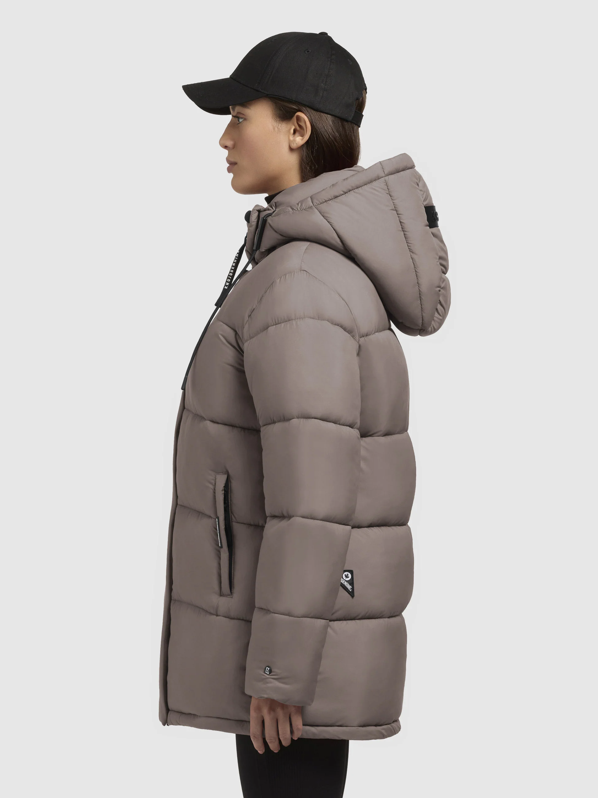 Jacke WORD3 MATT Taupe dunkel - Image 5