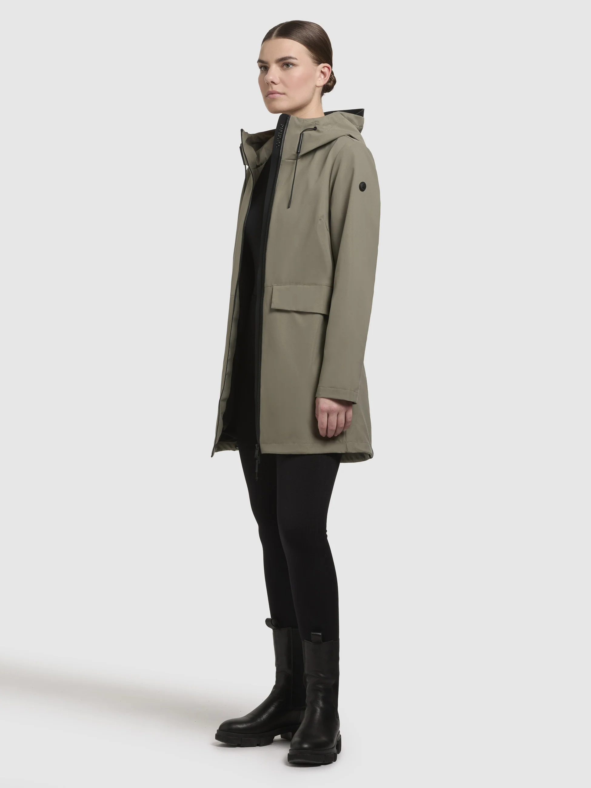 Jacke YONI Graugrün - Image 2