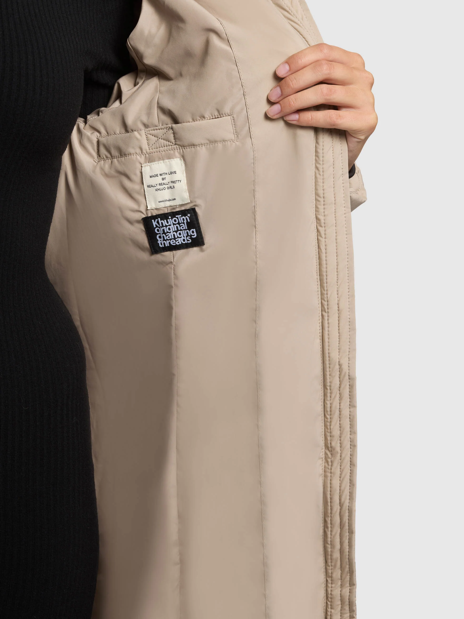 Mantel BIBB MACAROON BEIGE - Image 7