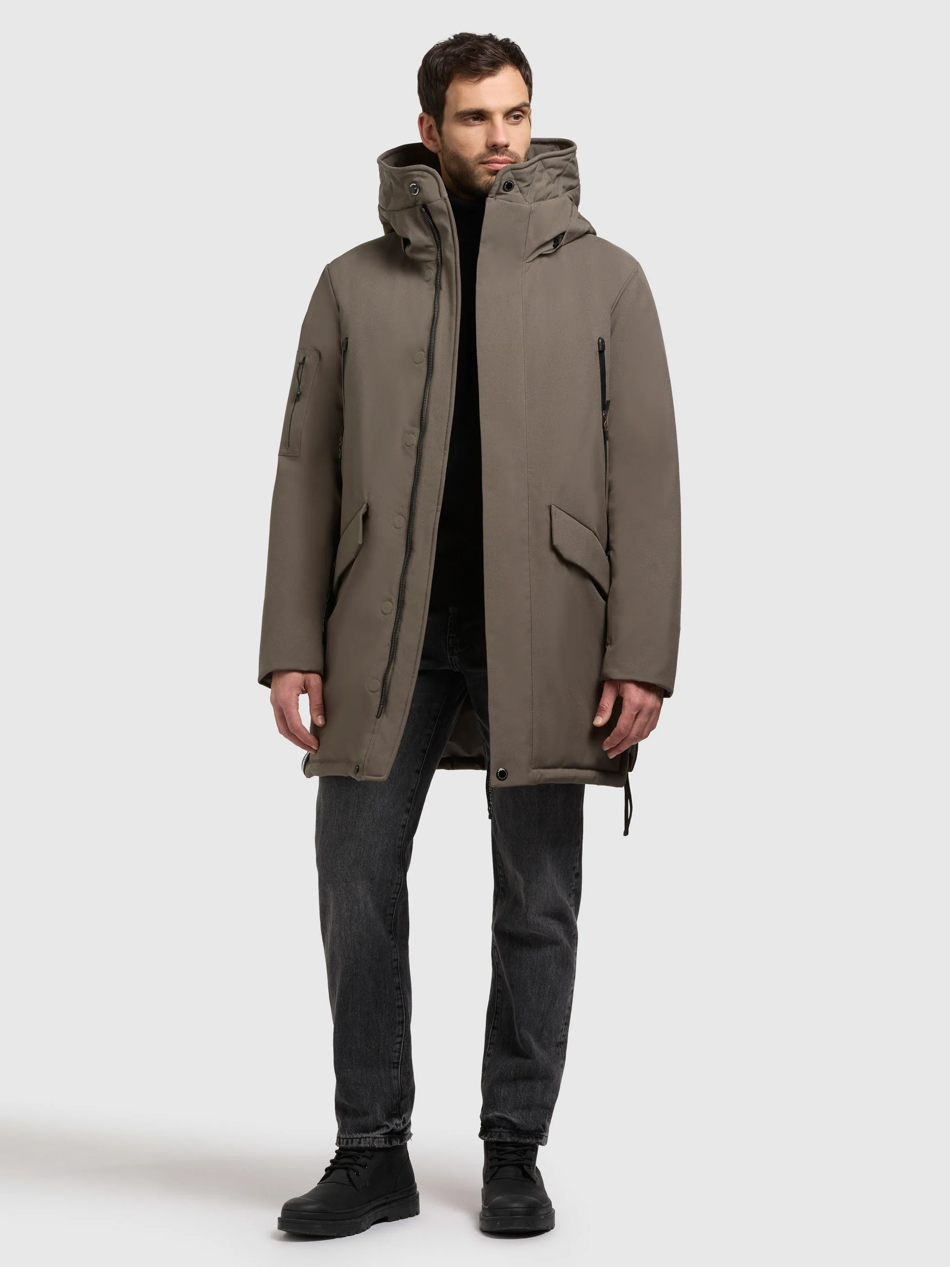 Mantel CARL2 Khaki - Image 6